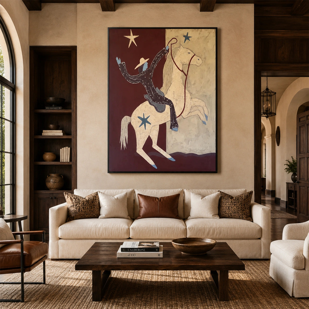 Western Cowboy Art #VA202