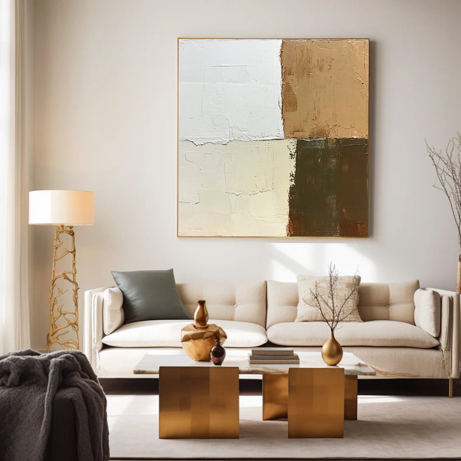 Abstract Canvas Art #WS941