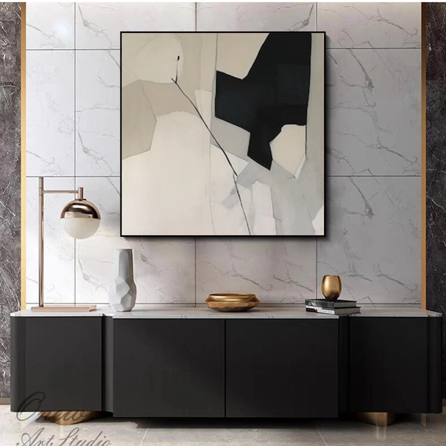 Abstract Canvas Art #WS674