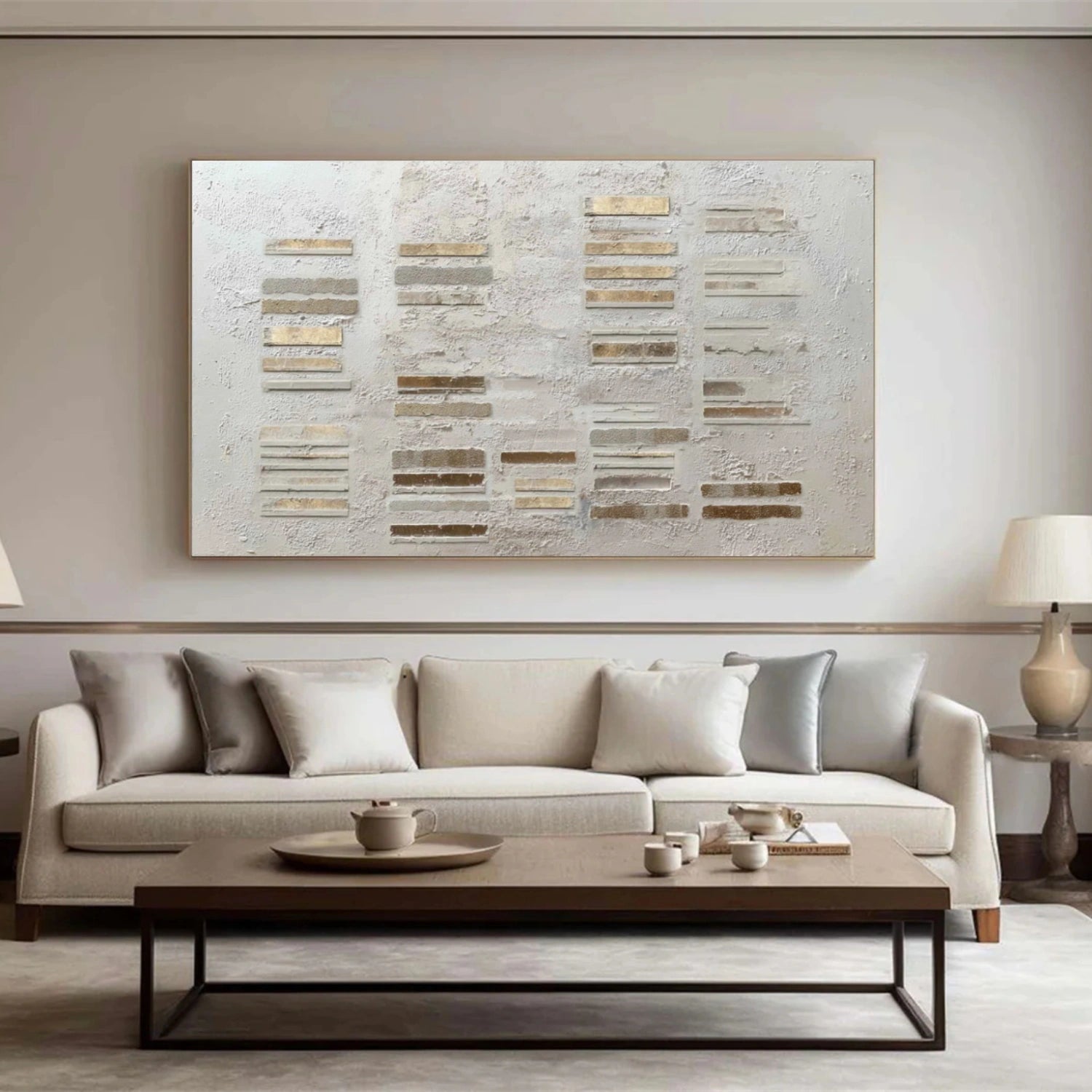 Wabi Sabi Textured Canvas Art #WS927