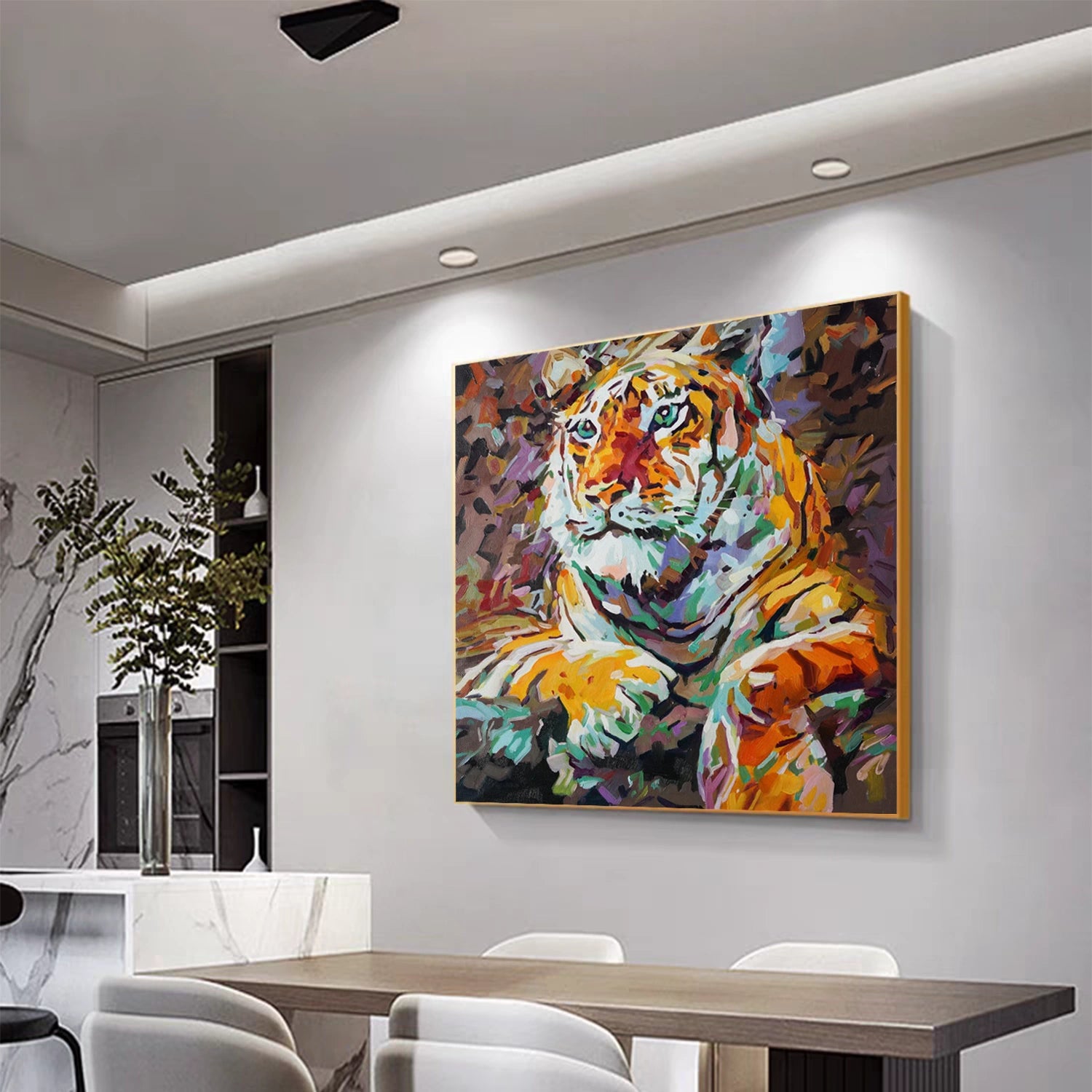 Abstract Animal Wall Art #AL108