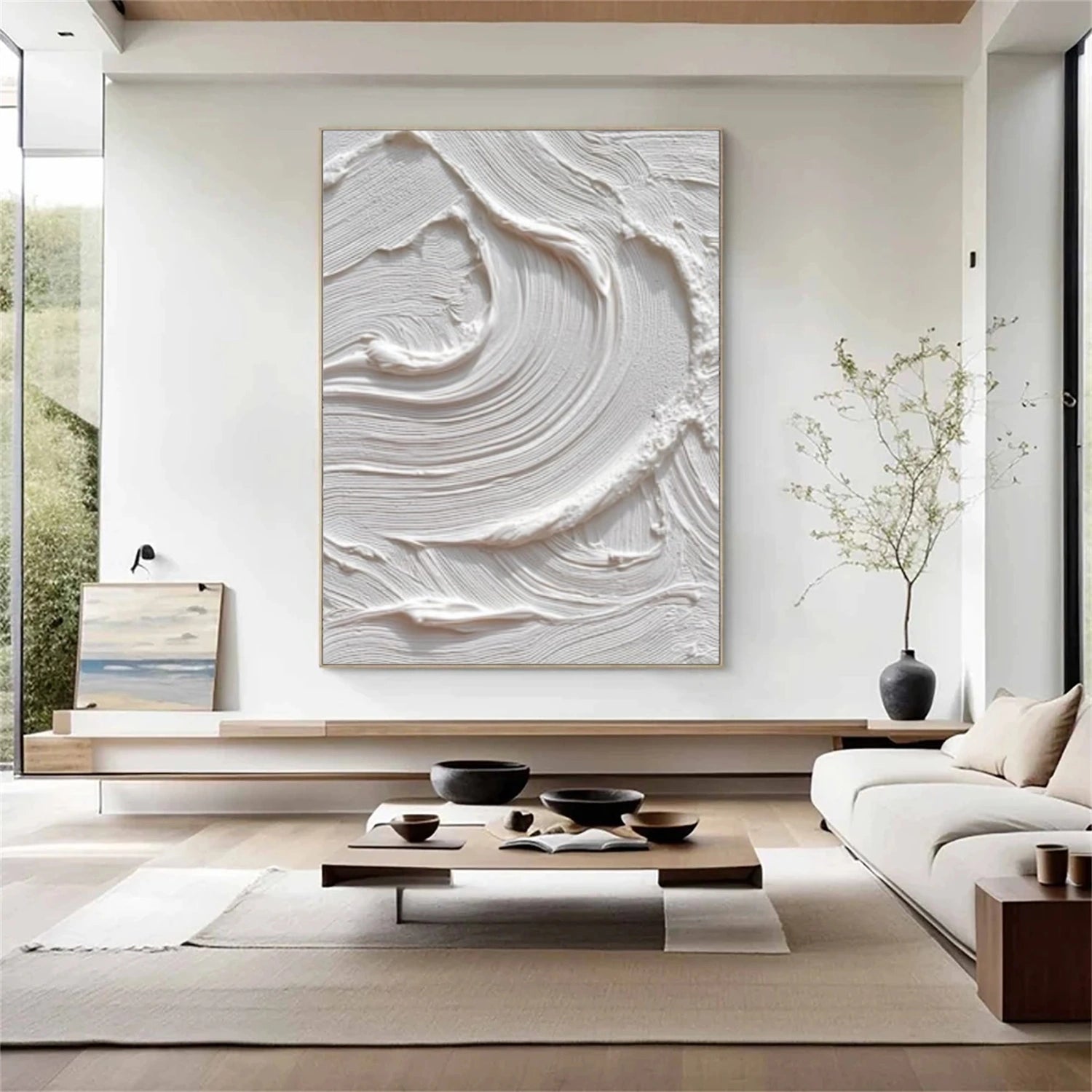 Minimalist Textured Canvas Art #MM379