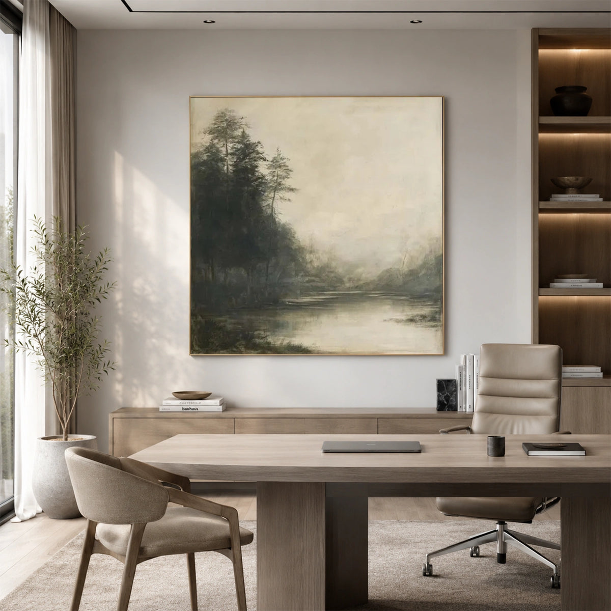 Flower & Tree Abstract Wall Art #ML297