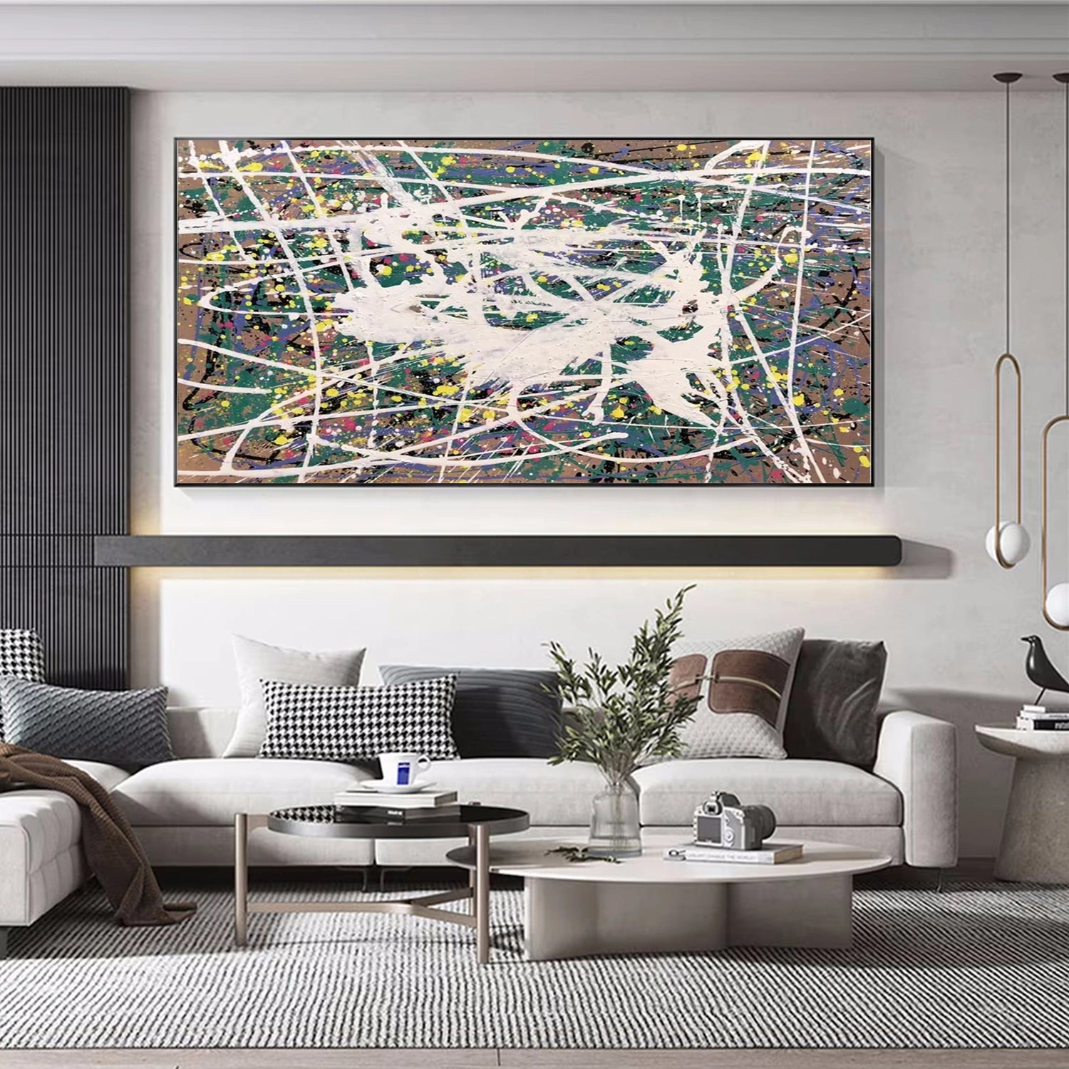 Pollock Art #JA007