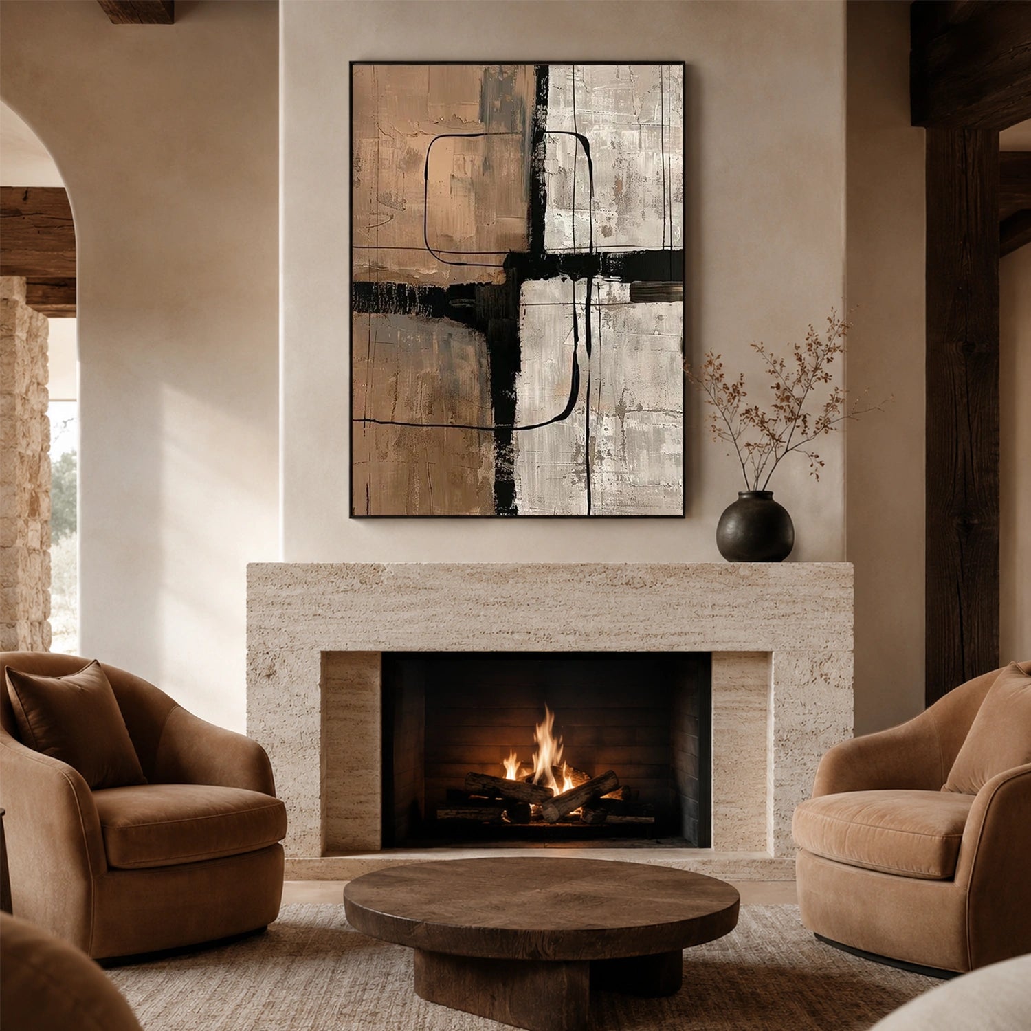 Wabi Sabi Canvas Art #WS1138