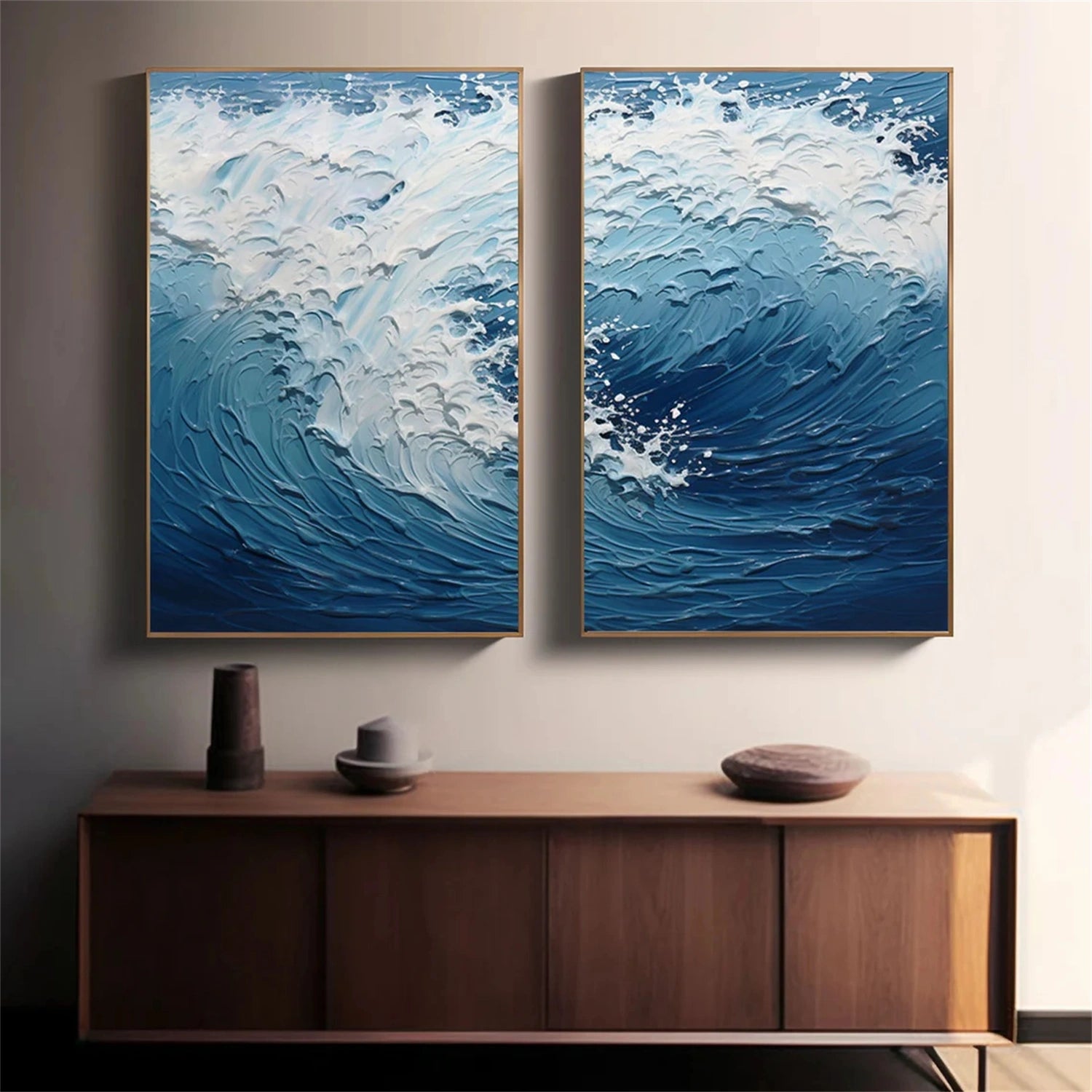 Minimalist Sea & Sky Art Set of 2 #MS031