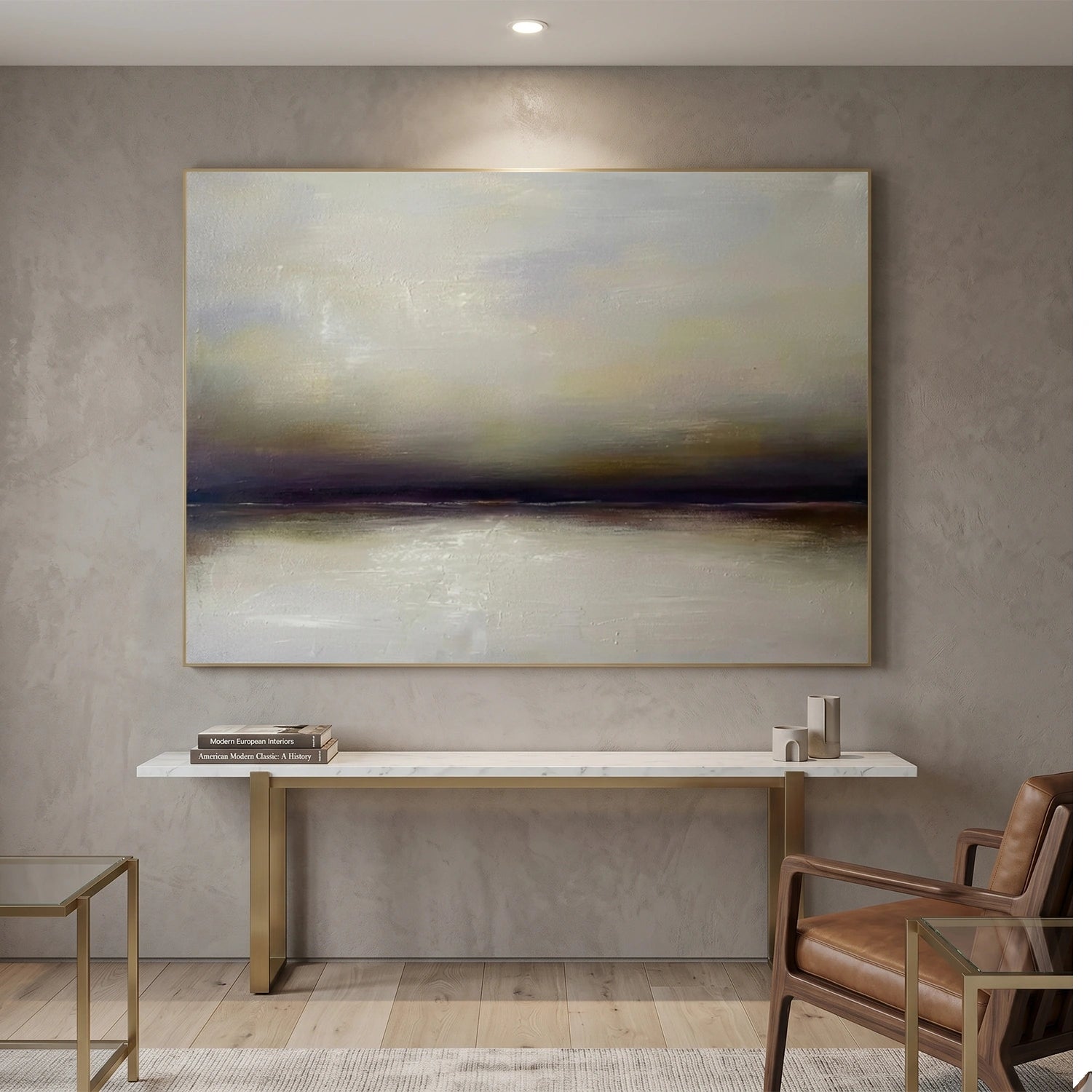 Sea & Sky Abstract Wall Art #MS314