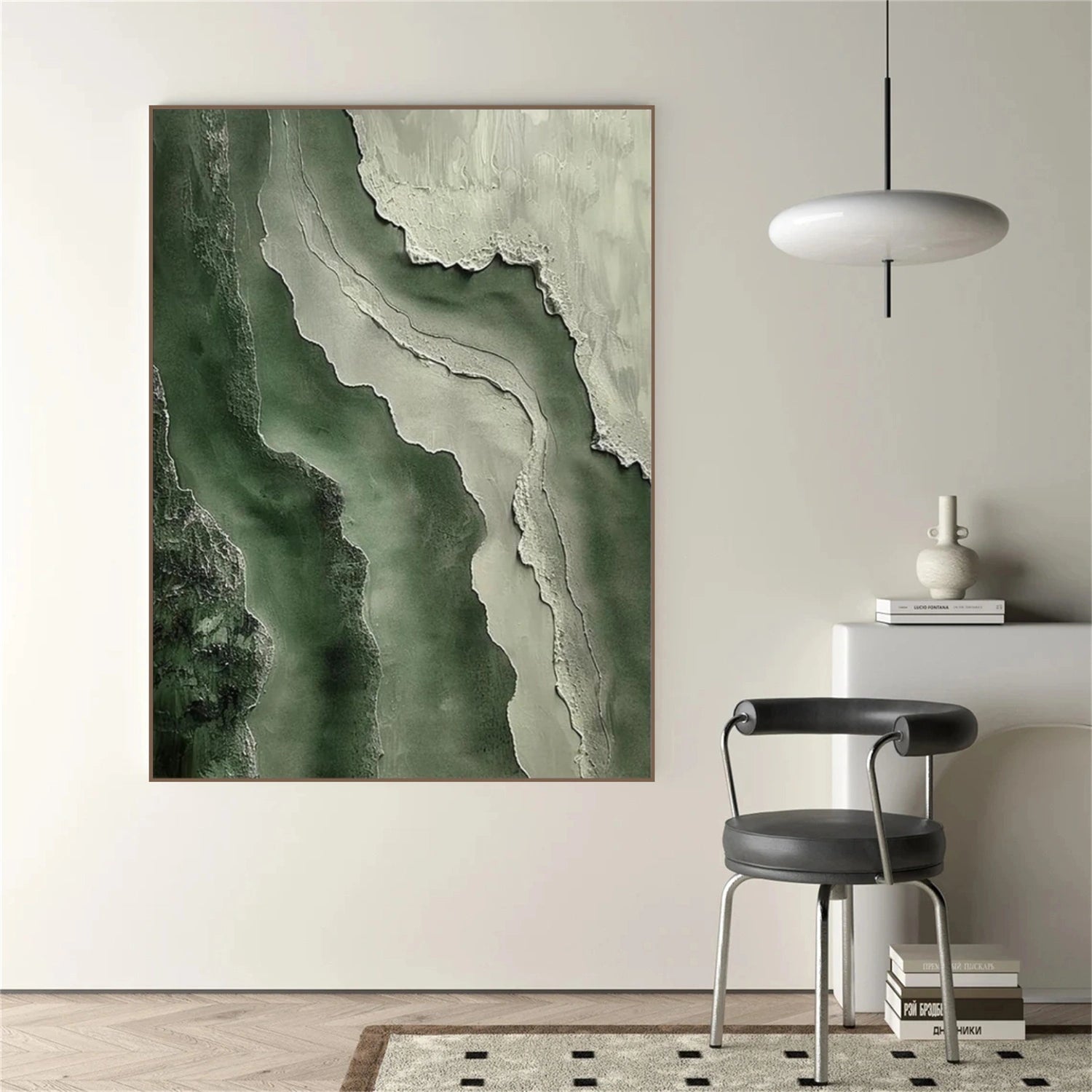 Sea & Sky Abstract Wall Art #MS195