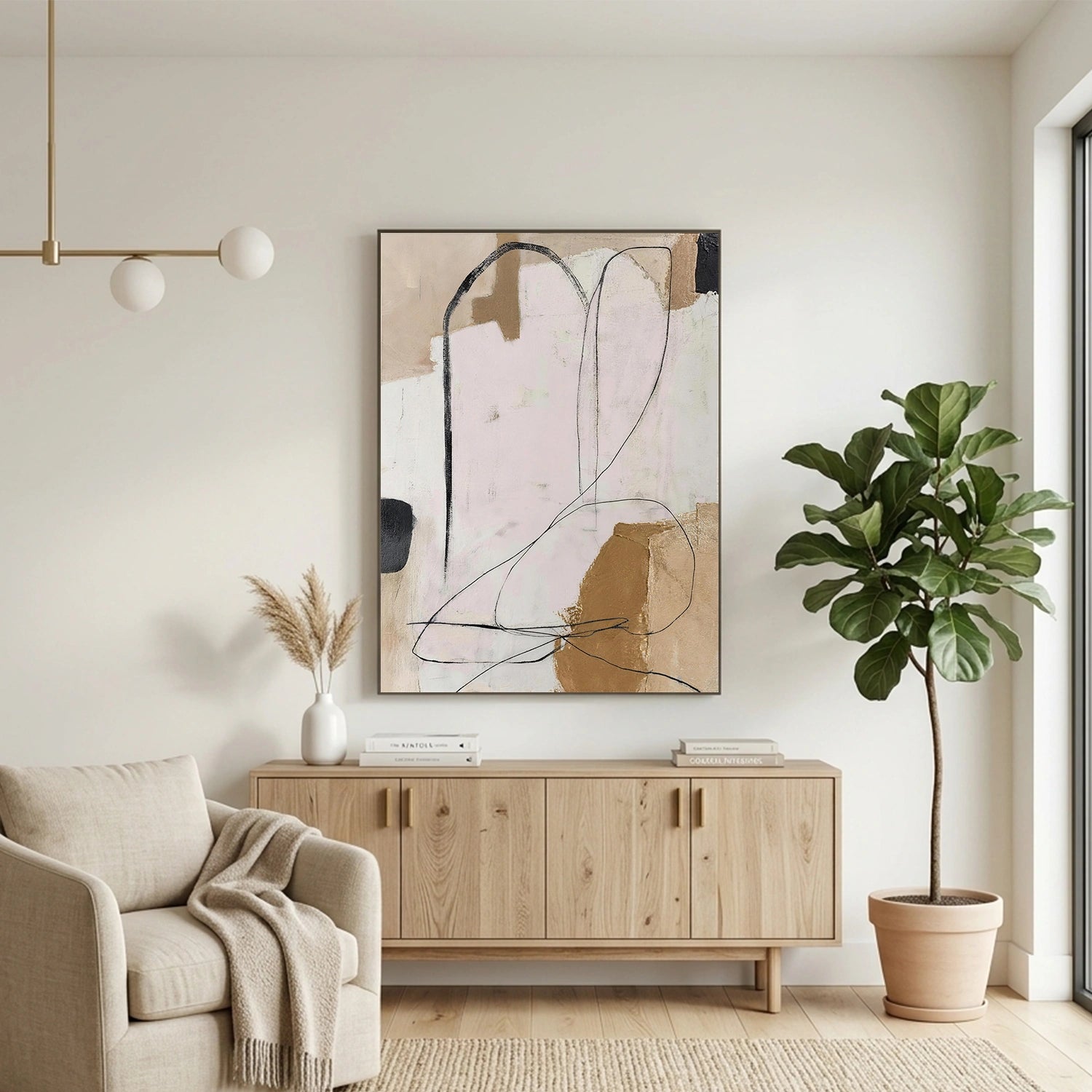 Abstract Canvas Art #WS1065