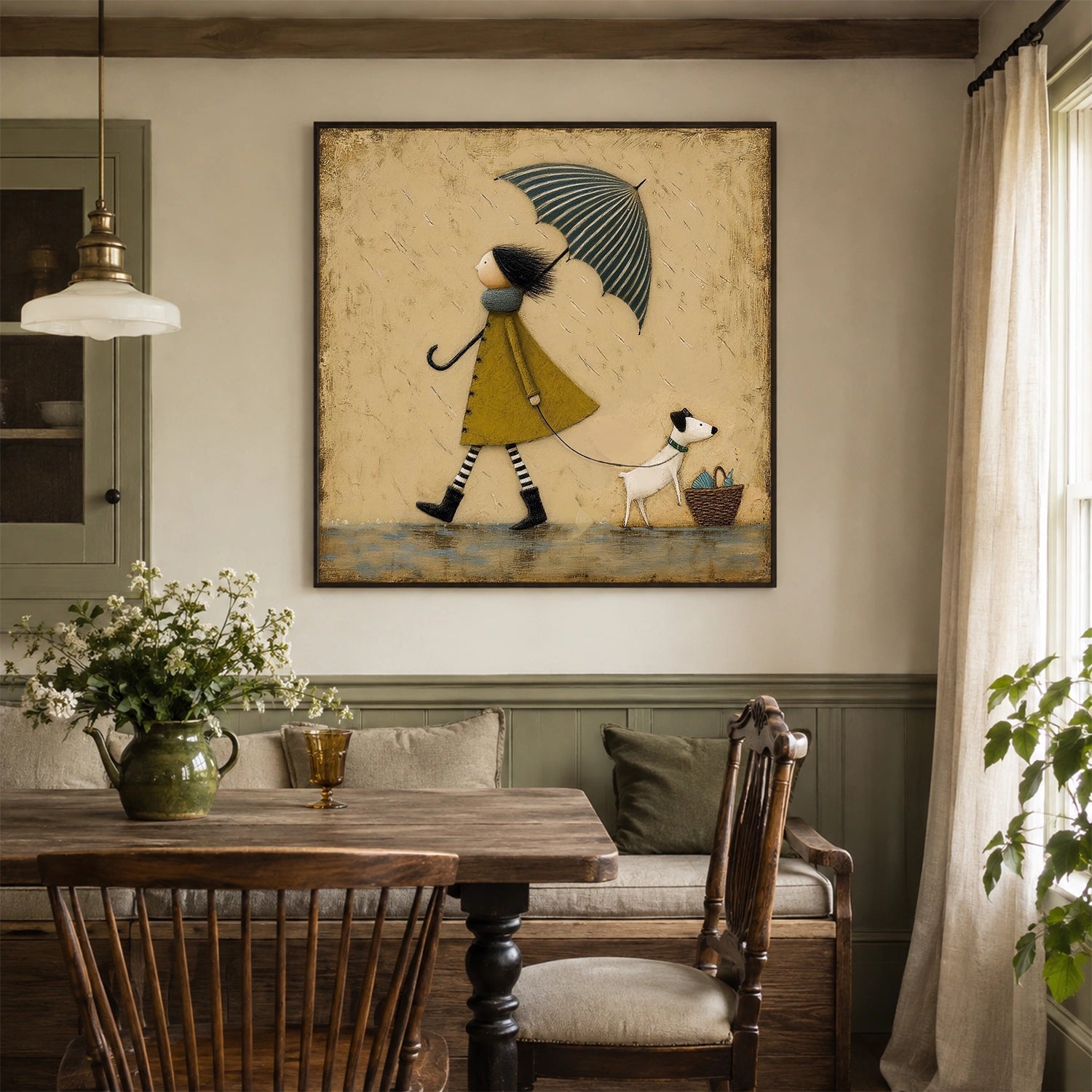 Abstract Portrait Wall Art #AP142