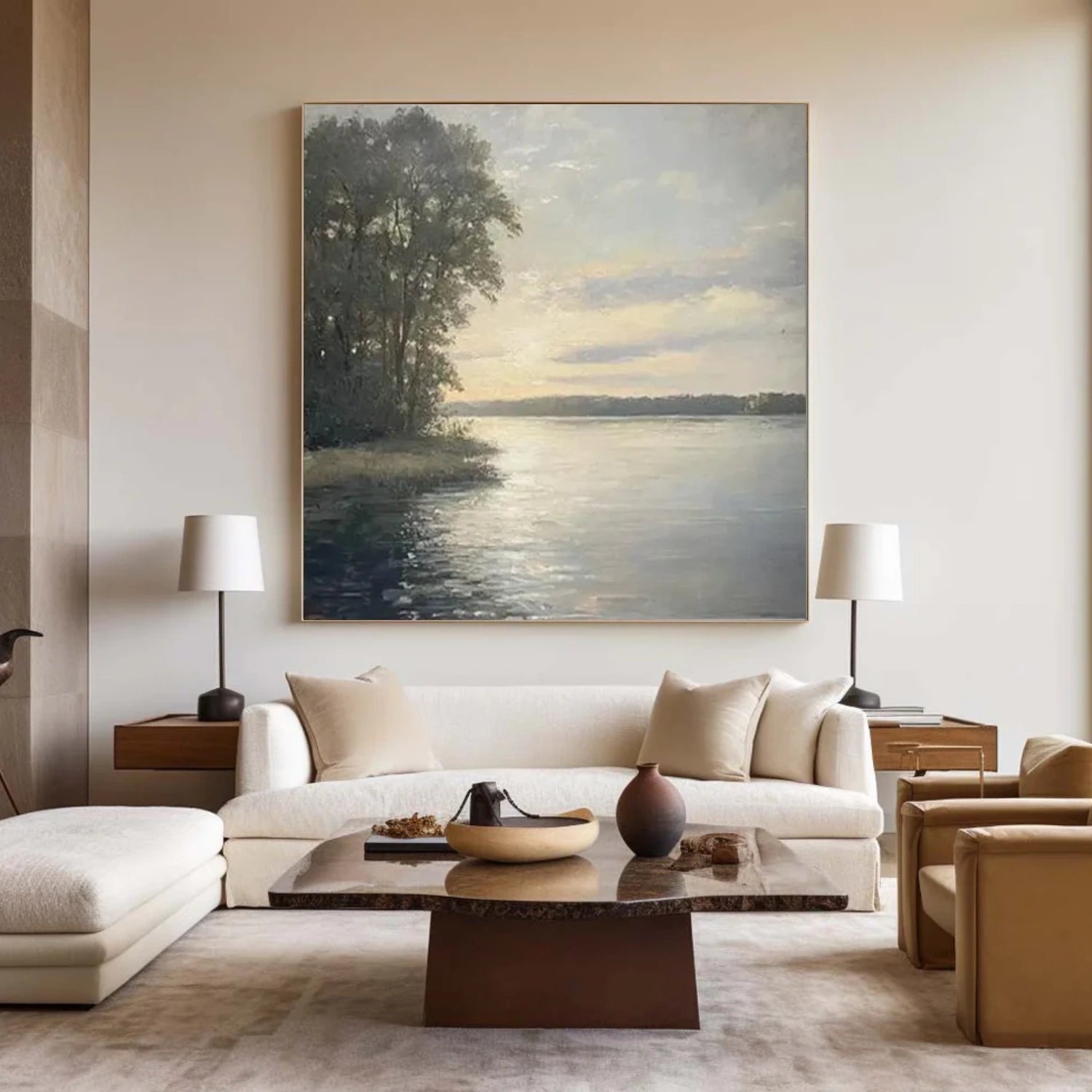 Sea & Sky Abstract Wall Art #MS169