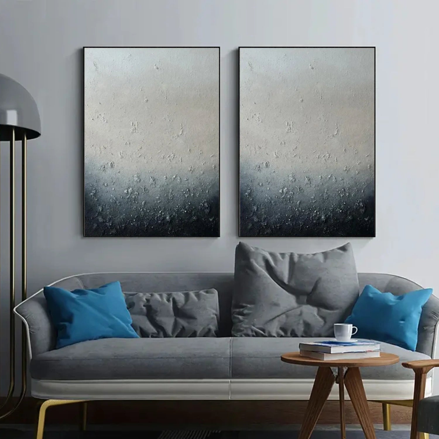 Abstract Canvas Art Set of 2 #WS852