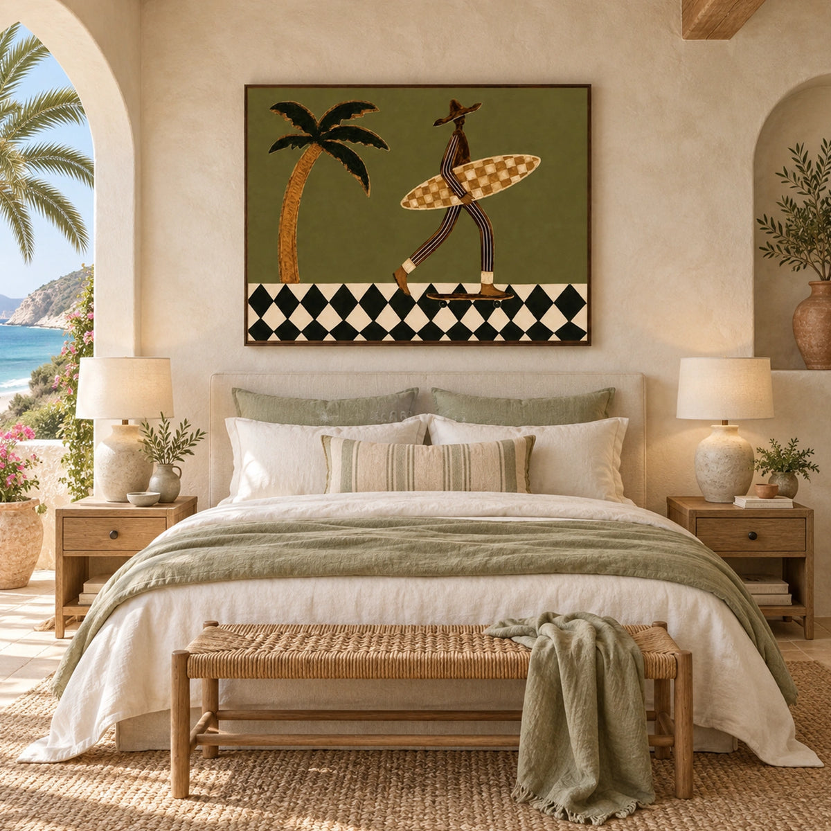 Abstract Portrait Wall Art #AP148