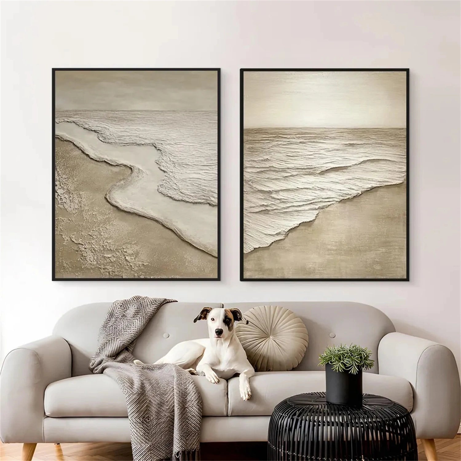 Minimalist Sea & Sky Art Set of 2 #MS082