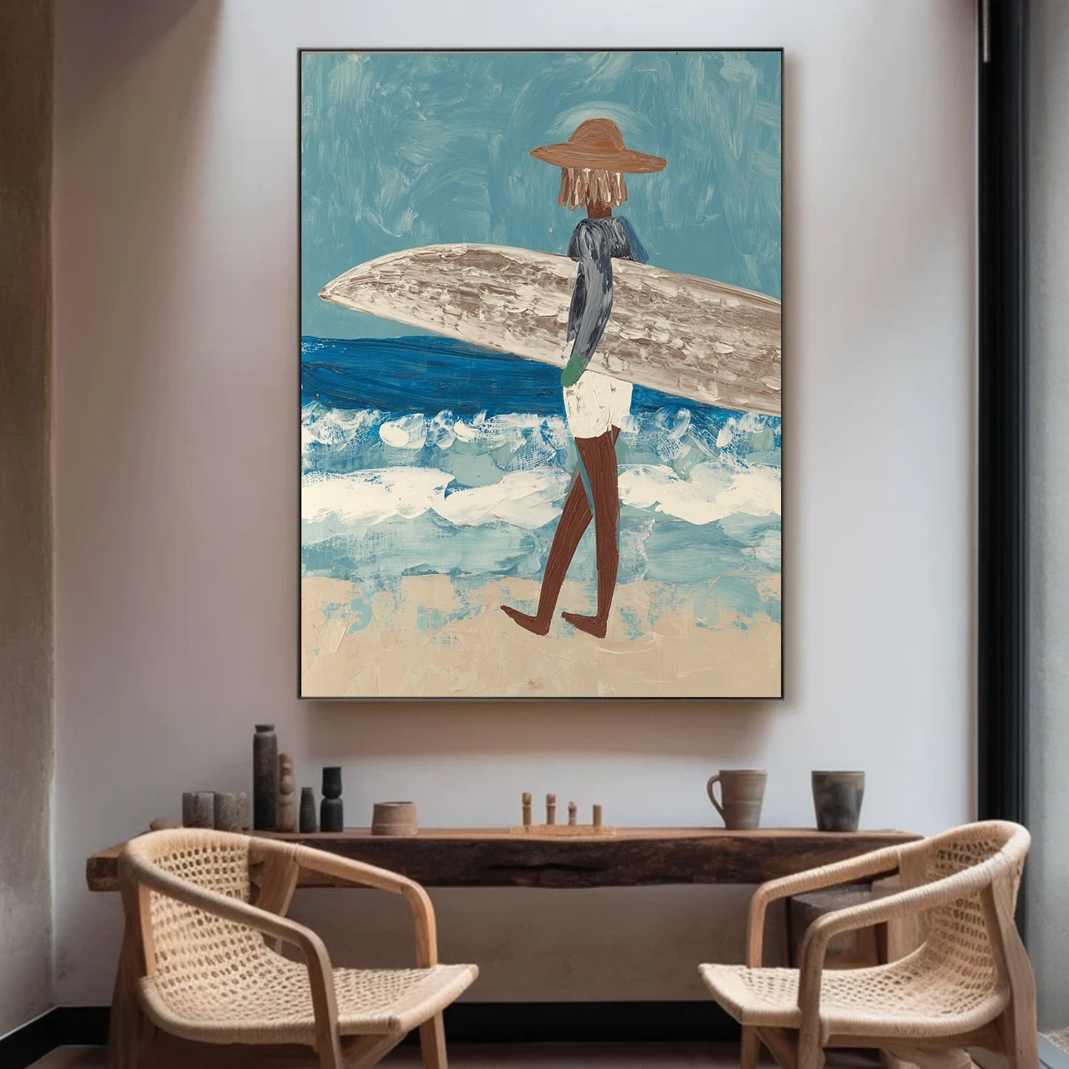 Abstract Portrait Wall Art #AP100