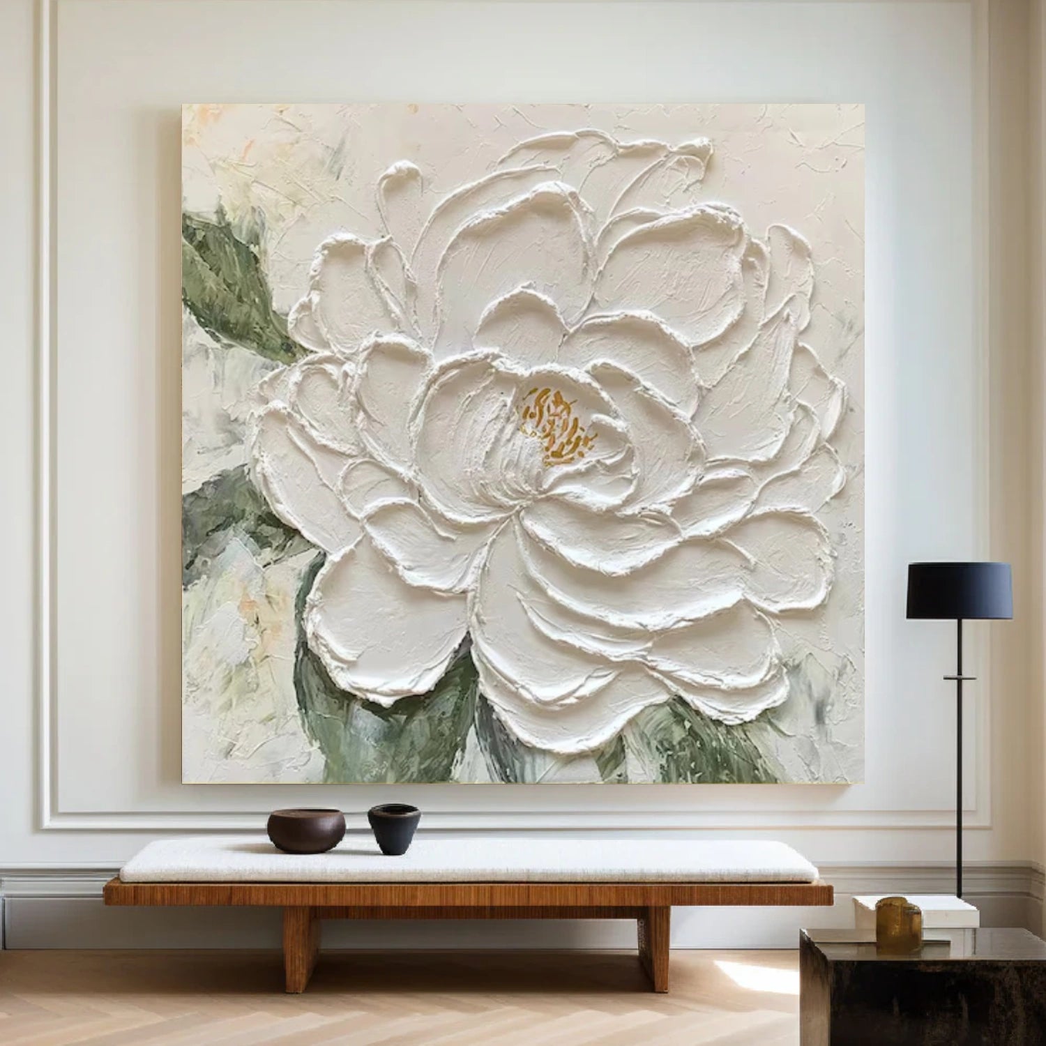 Flower & Tree Abstract Textured Wall Art #ML183
