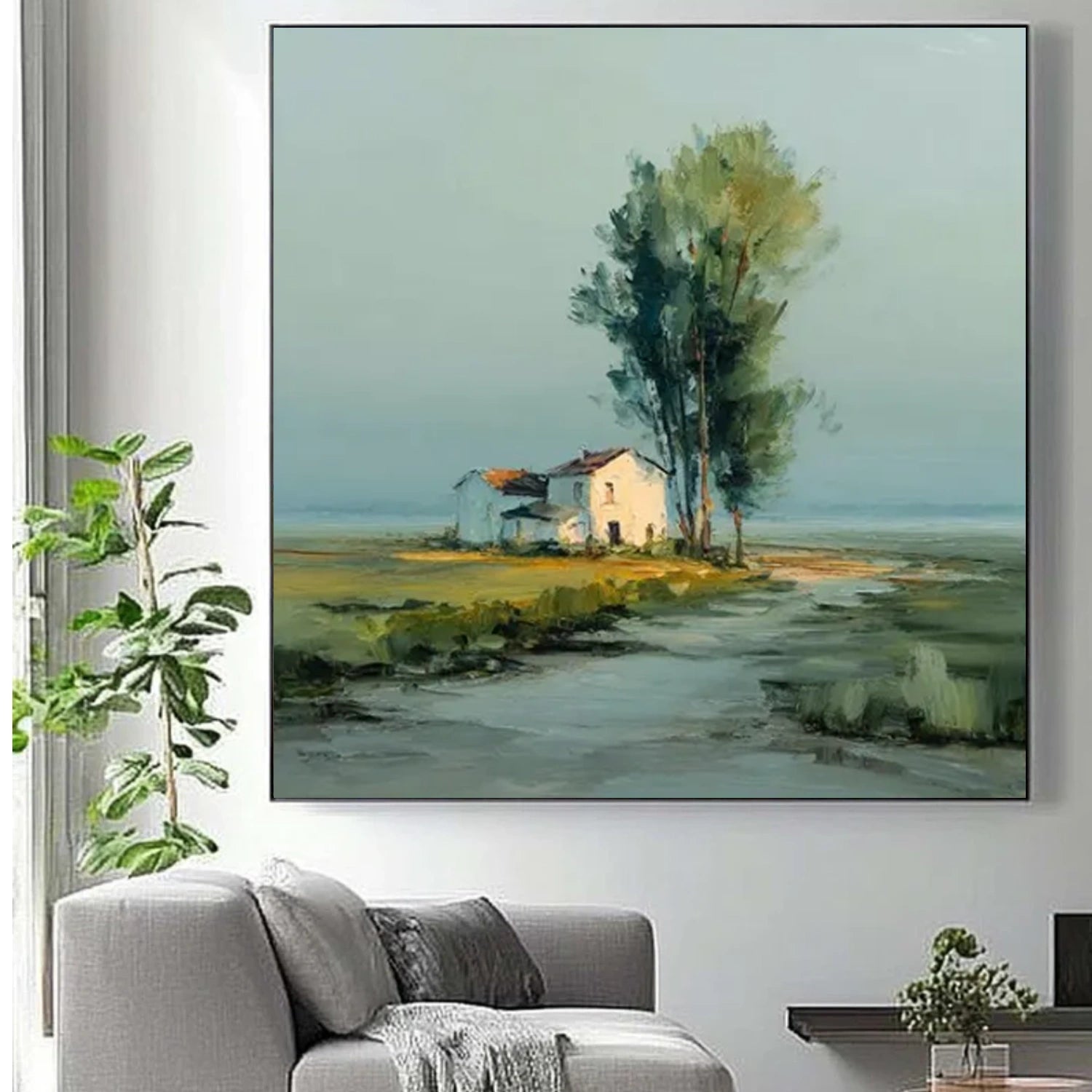 Flower & Tree Abstract Wall Art #ML243