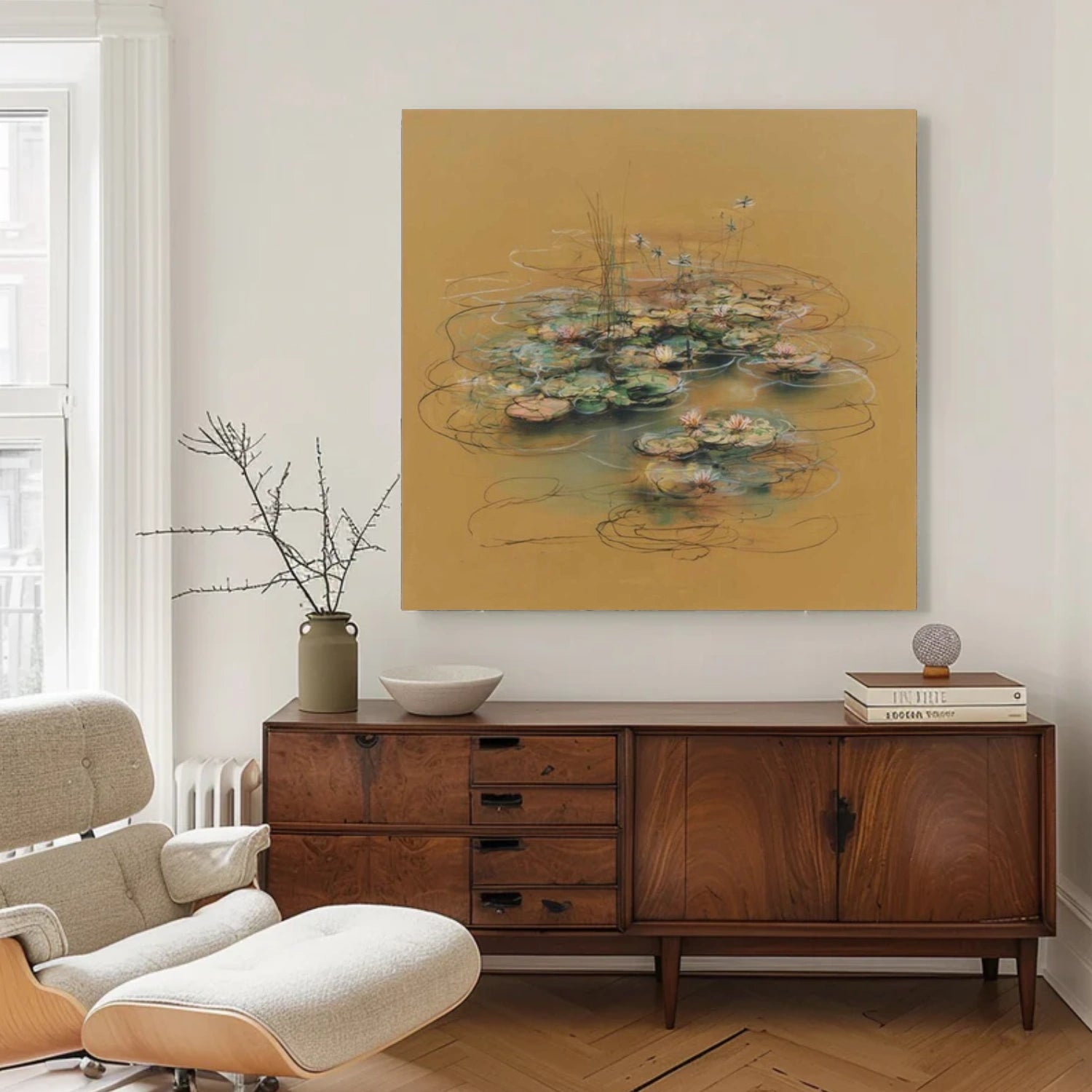 Flower & Tree Abstract Wall Art #ML174