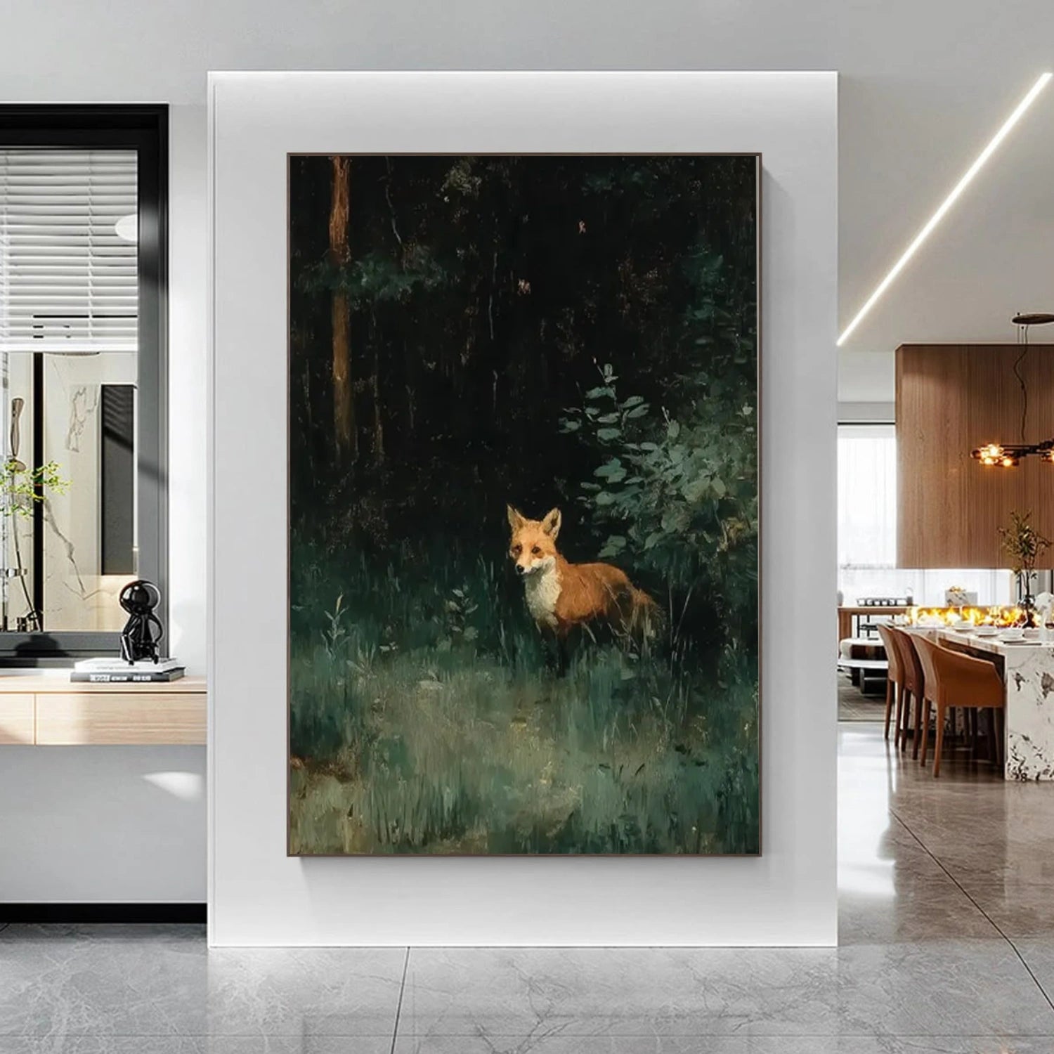 Abstract Animal Wall Art #AL189