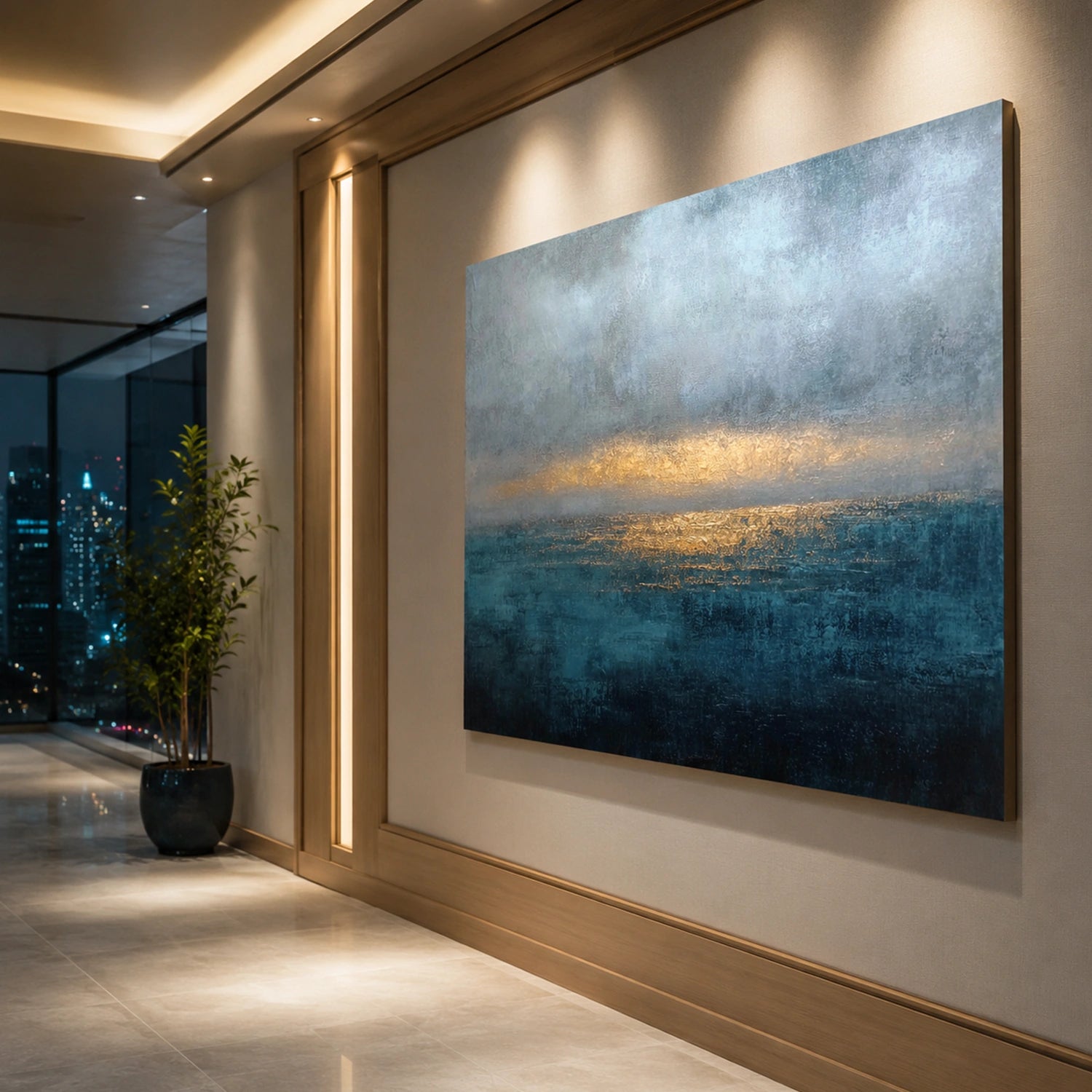 Abstract Canvas Art #WS1087