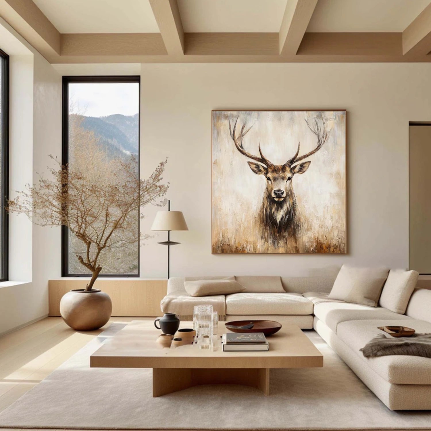 Abstract Animal Wall Art #AL168