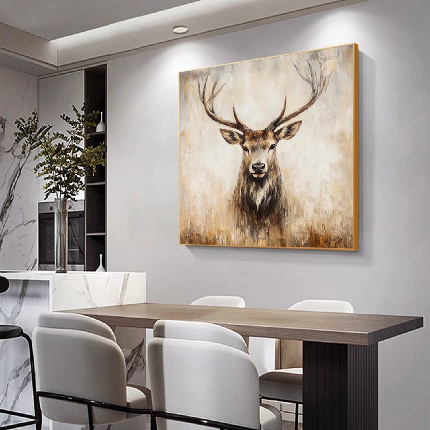 Abstract Animal Wall Art #AL168