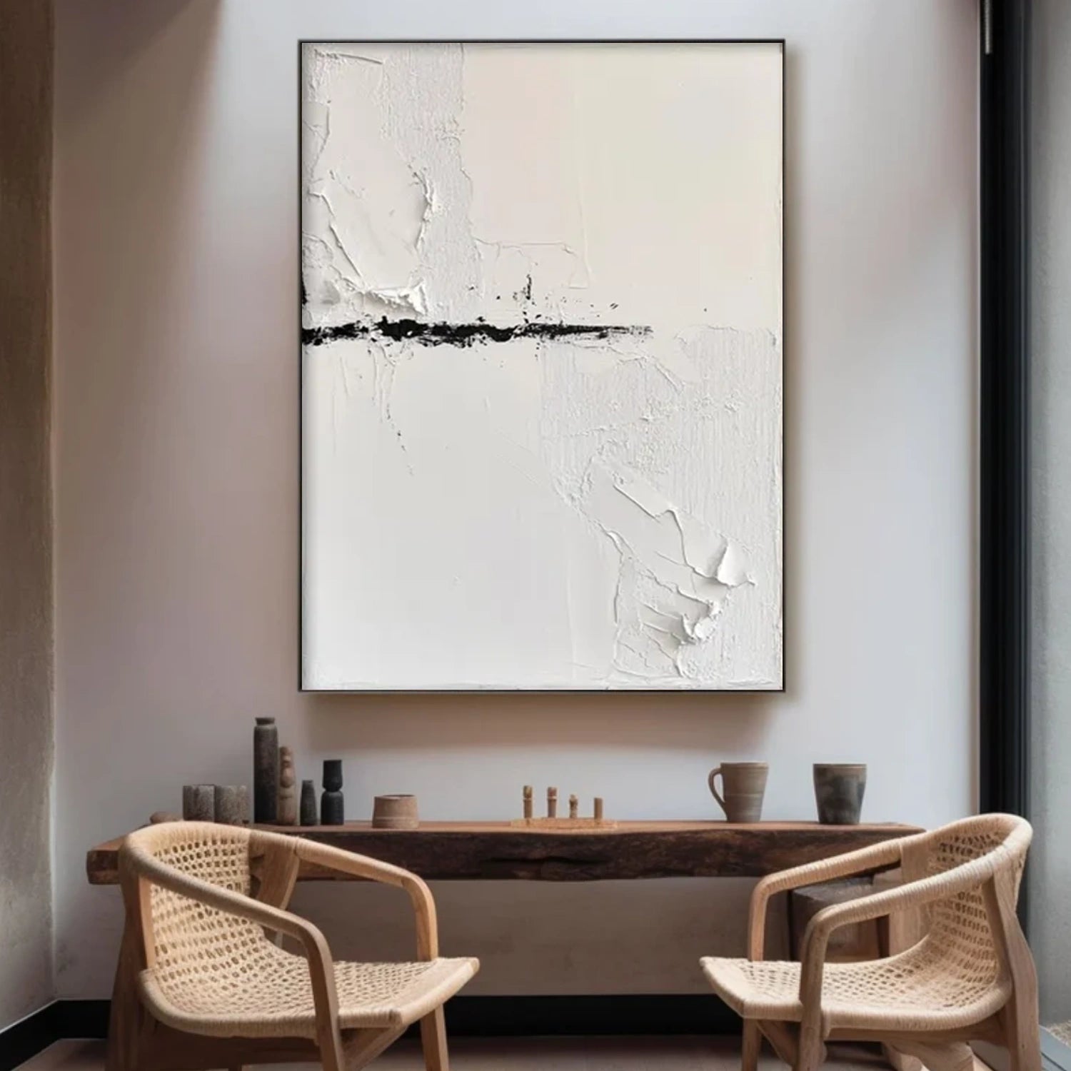 Minimalist Textured Canvas Art #MM336