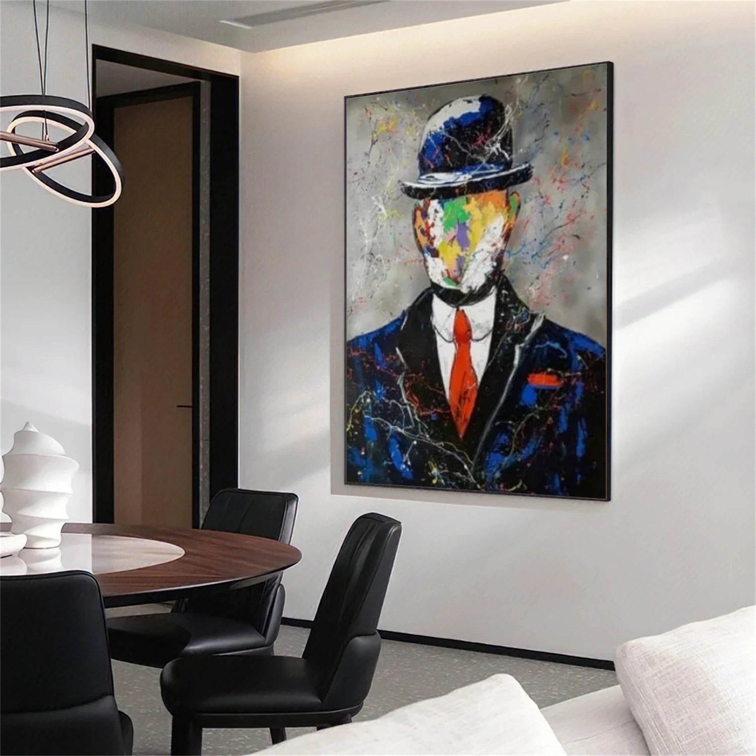 Abstract Portrait Wall Art #AP067