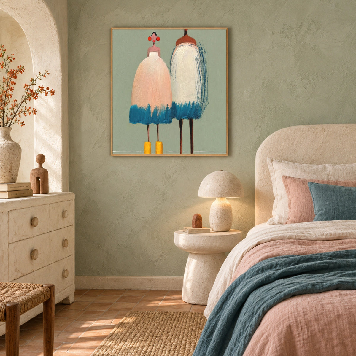 Abstract Portrait Wall Art #AP151