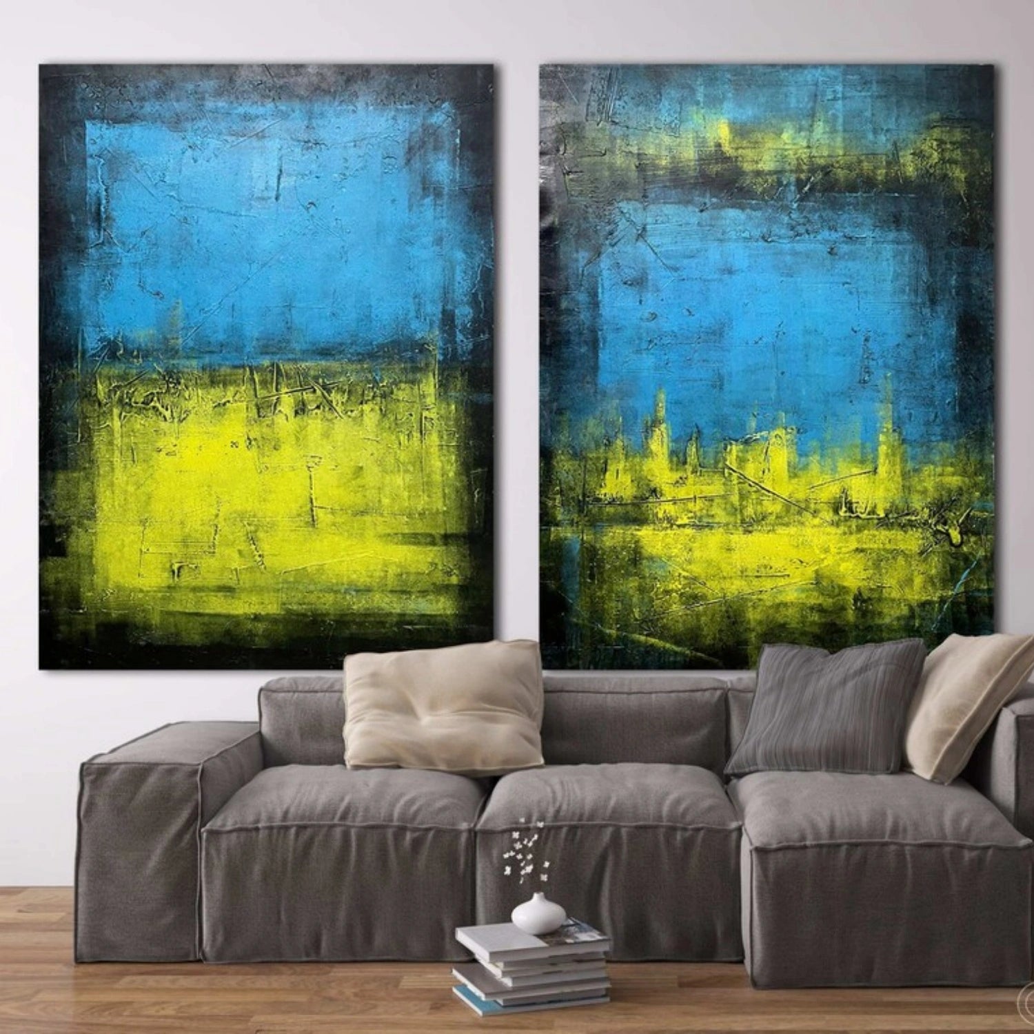 Abstract Tranquility Set of 2 #WS324