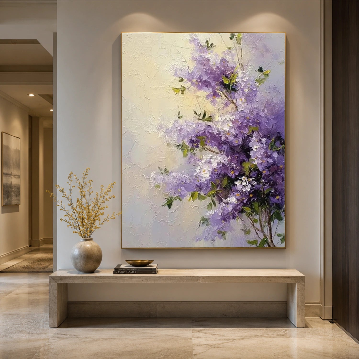 Flower & Tree Abstract Wall Art #ML288