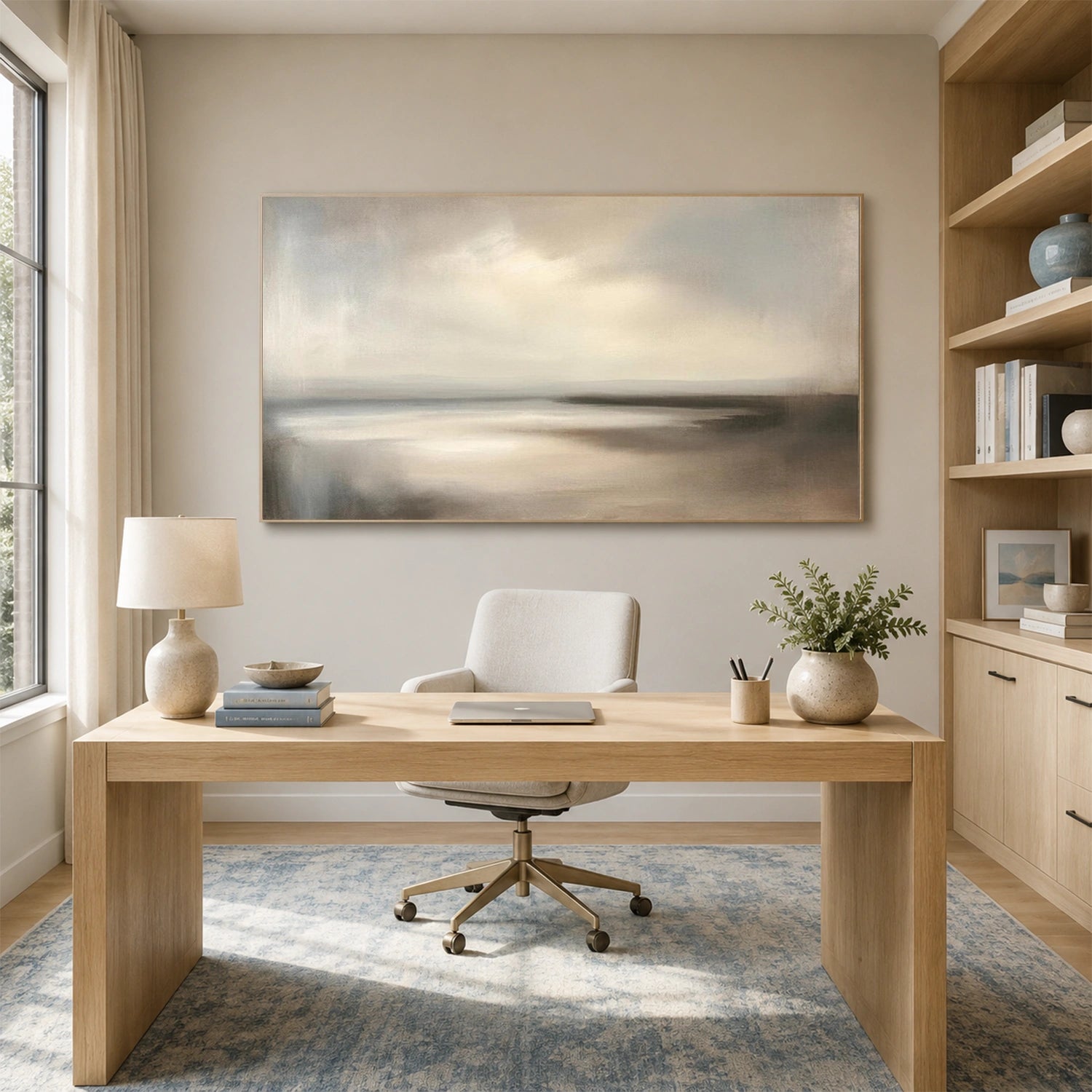 Sea & Sky Abstract Wall Art #MS354