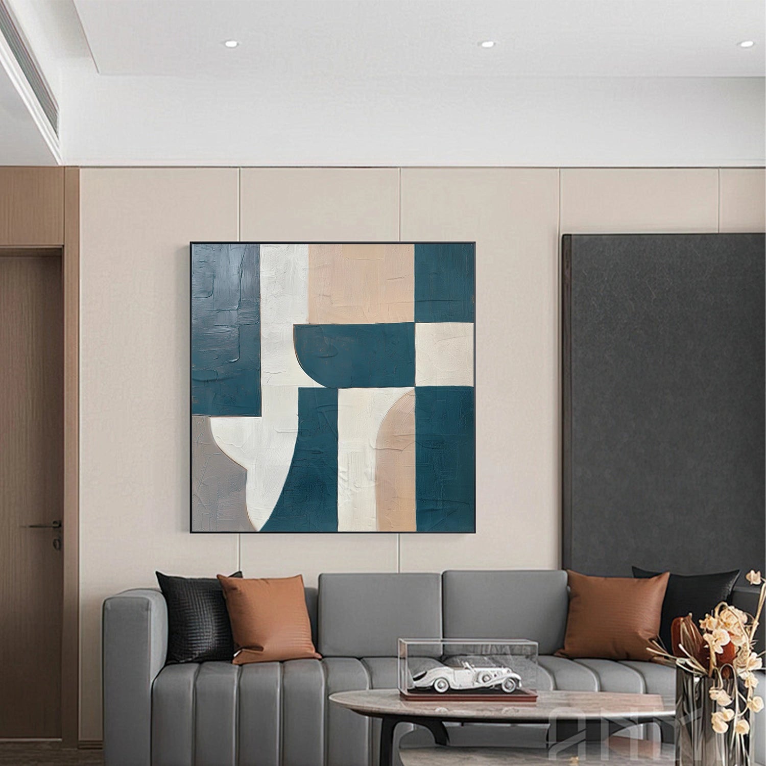 Abstract Canvas Art #WS877