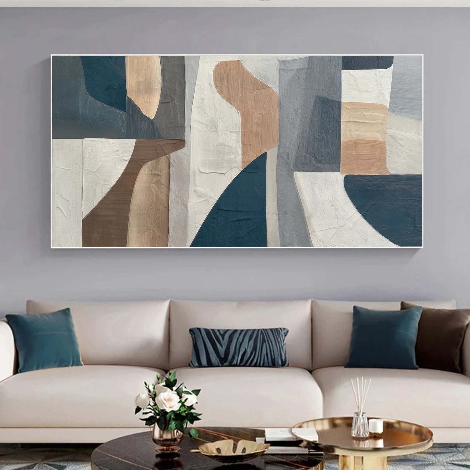 Abstract Canvas Art #WS876