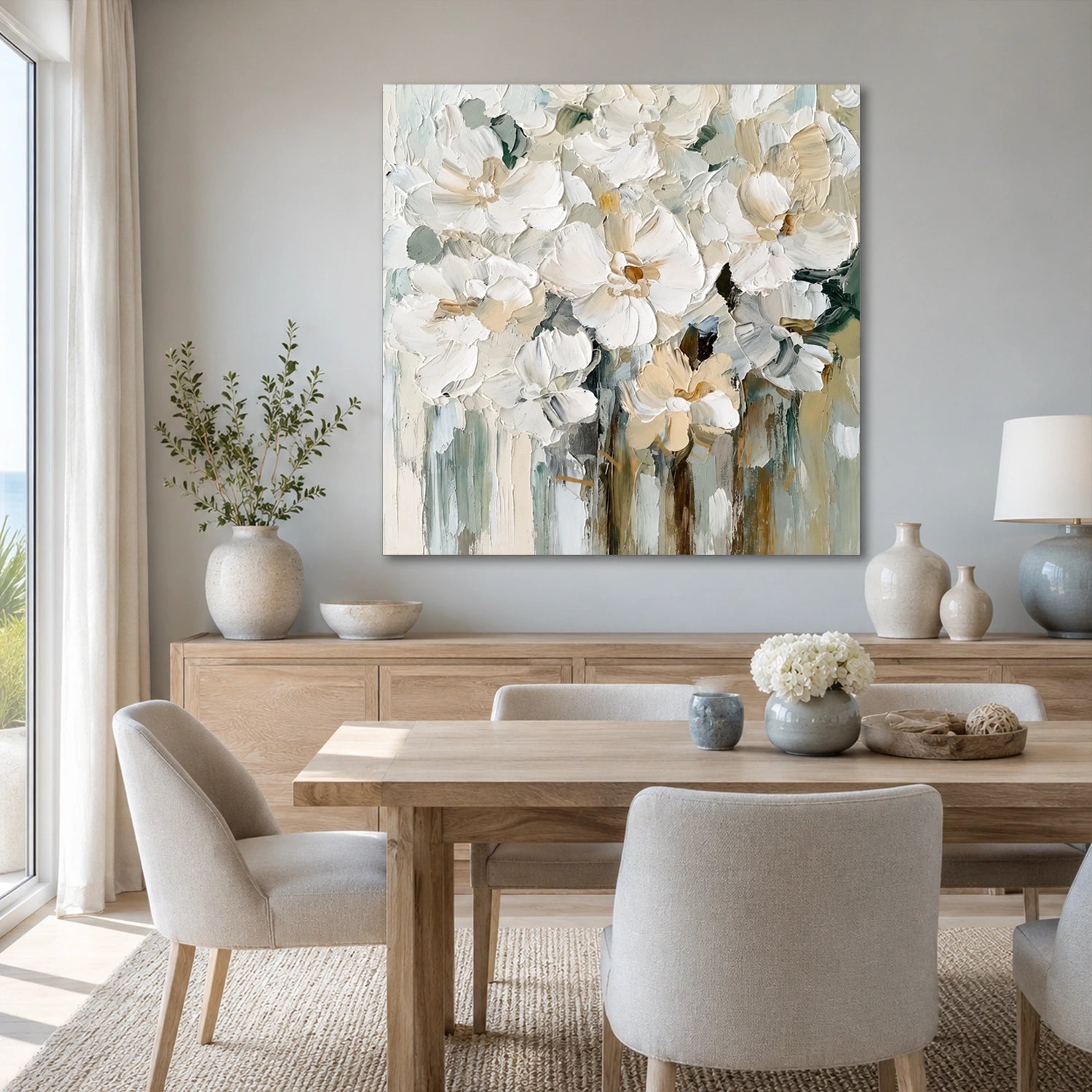Flower & Tree Abstract Wall Art #ML276