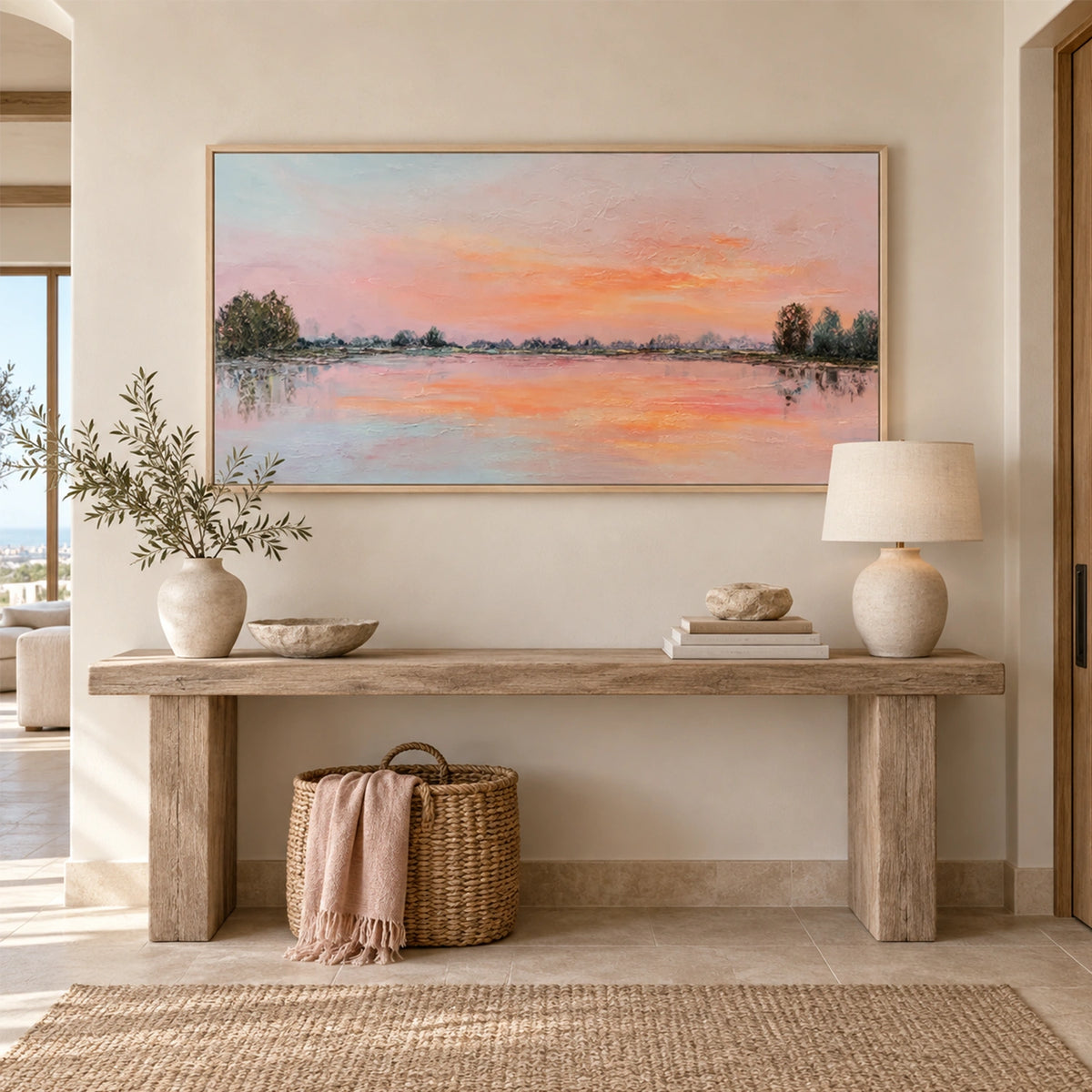 Sea & Sky Abstract Wall Art #MS364