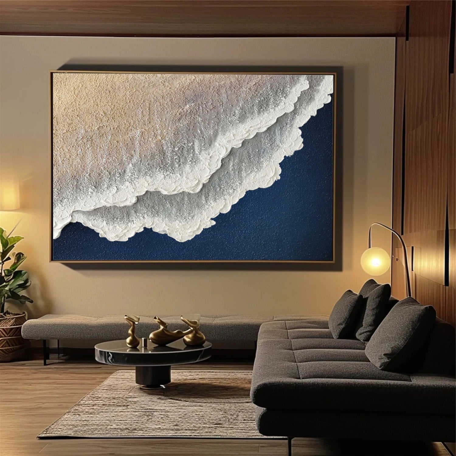Sea & Sky Abstract Wall Art #MS159