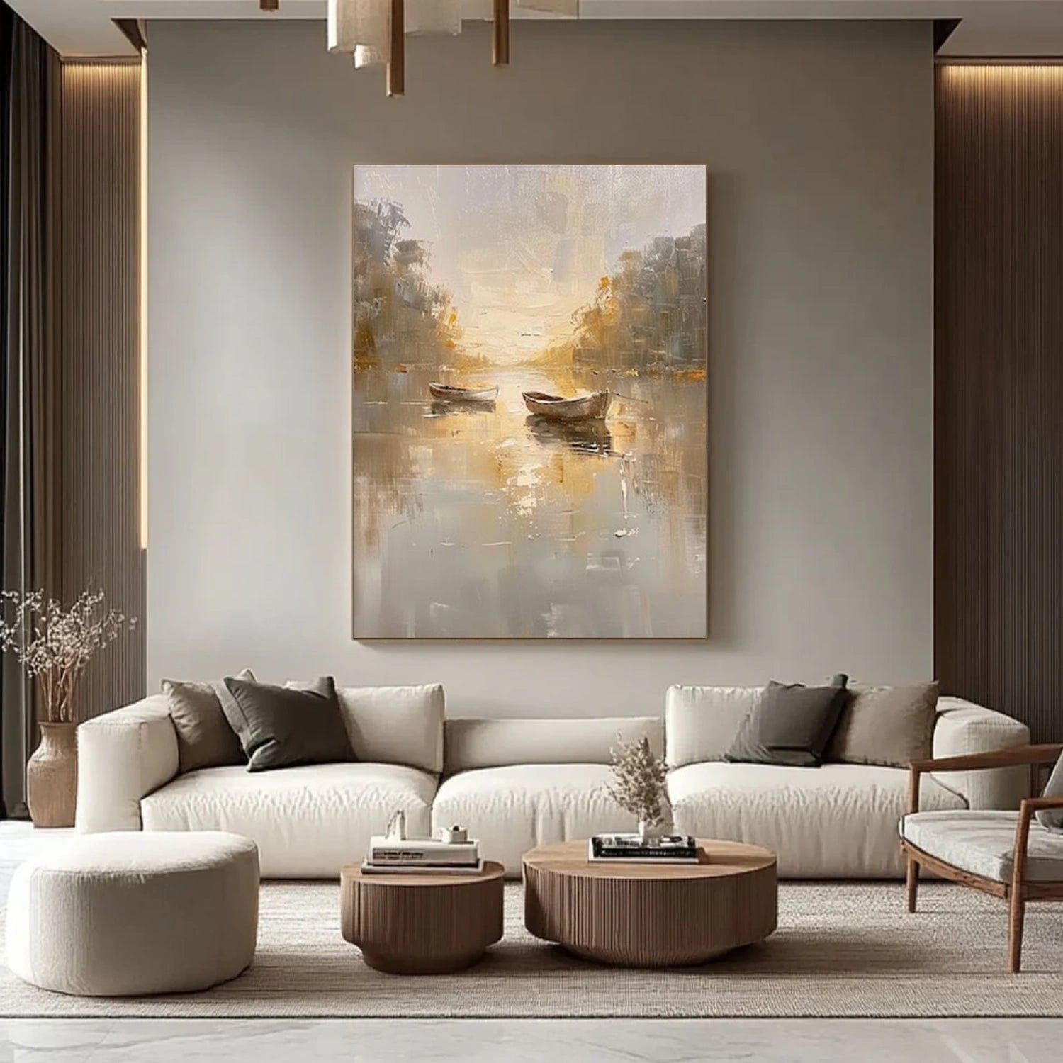 Sea & Sky Abstract Wall Art #MS231