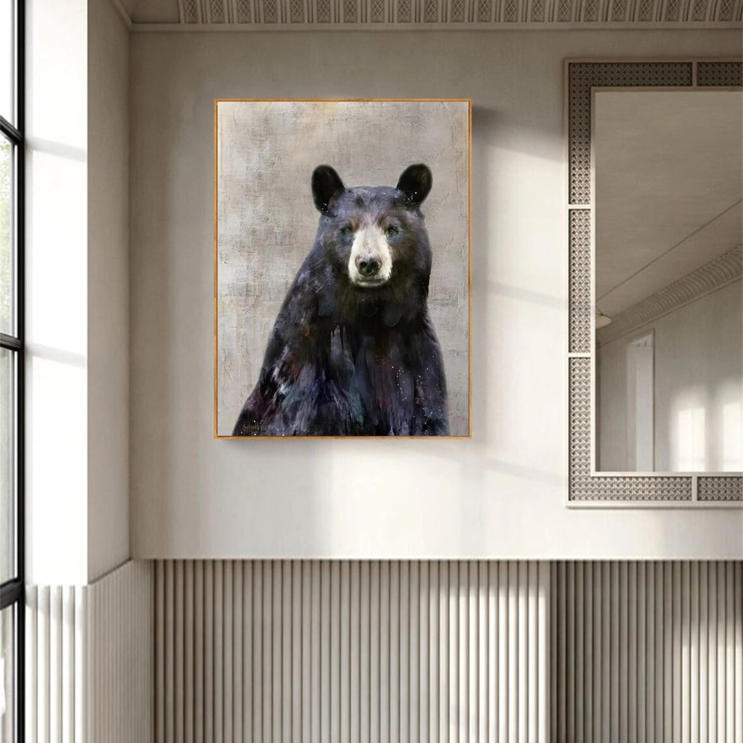 Colorful Abstract Animal Wall Art #AL072