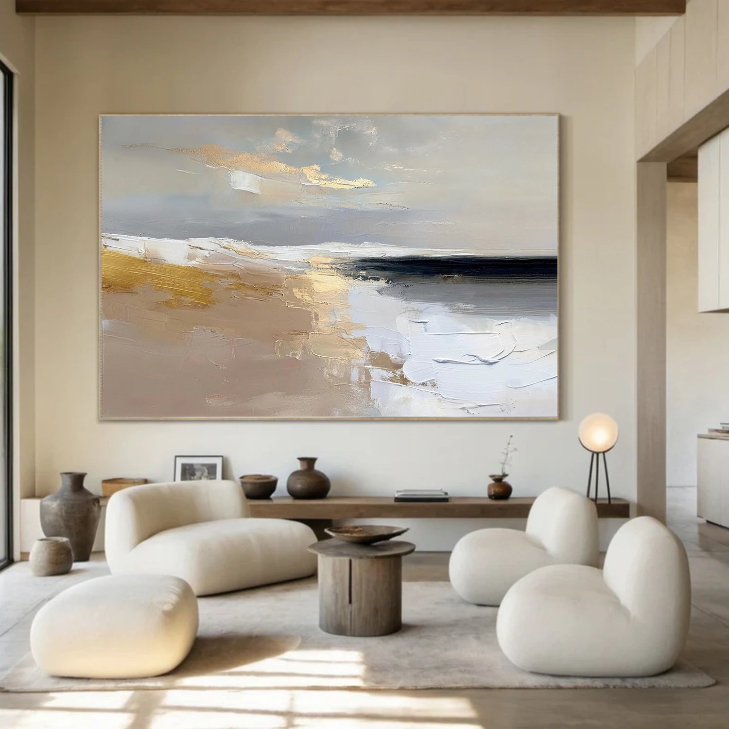 Sea & Sky Abstract Wall Art #MS221