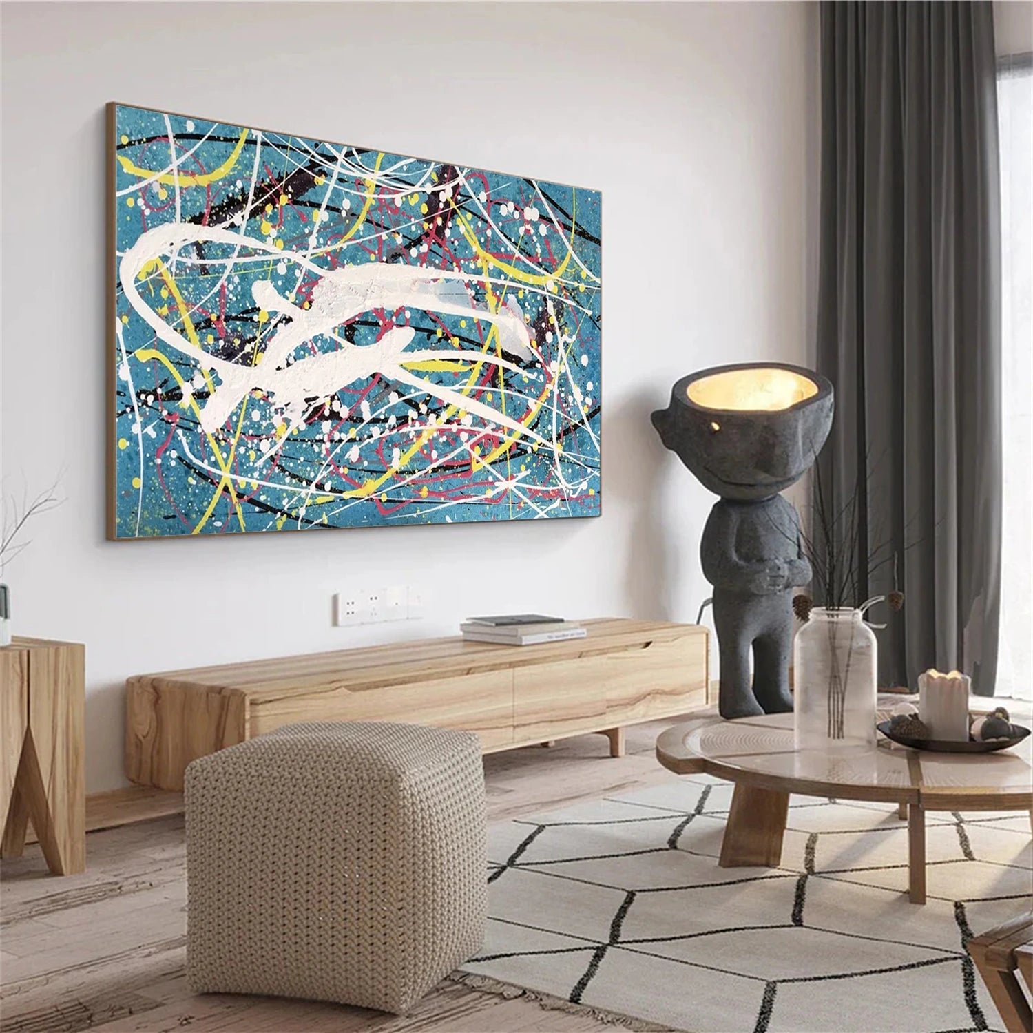 Pollock Art #JA003
