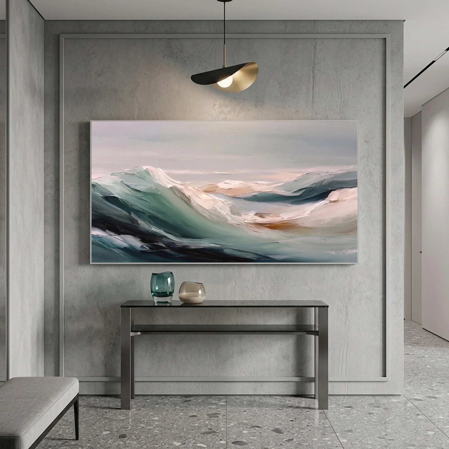 Sea & Sky Abstract Wall Art #MS316