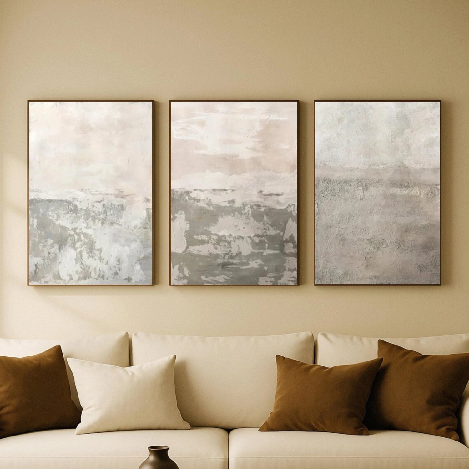 Wabi Sabi Canvas Art Set of 3 #WS889