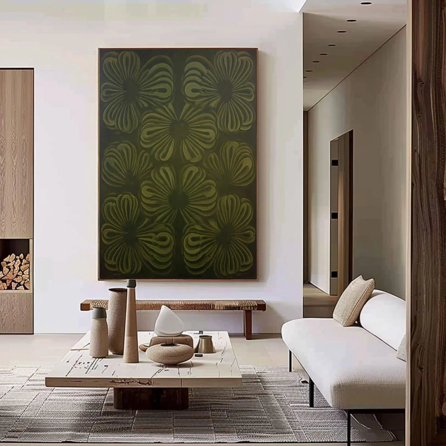 Flower & Tree Abstract Wall Art #ML196