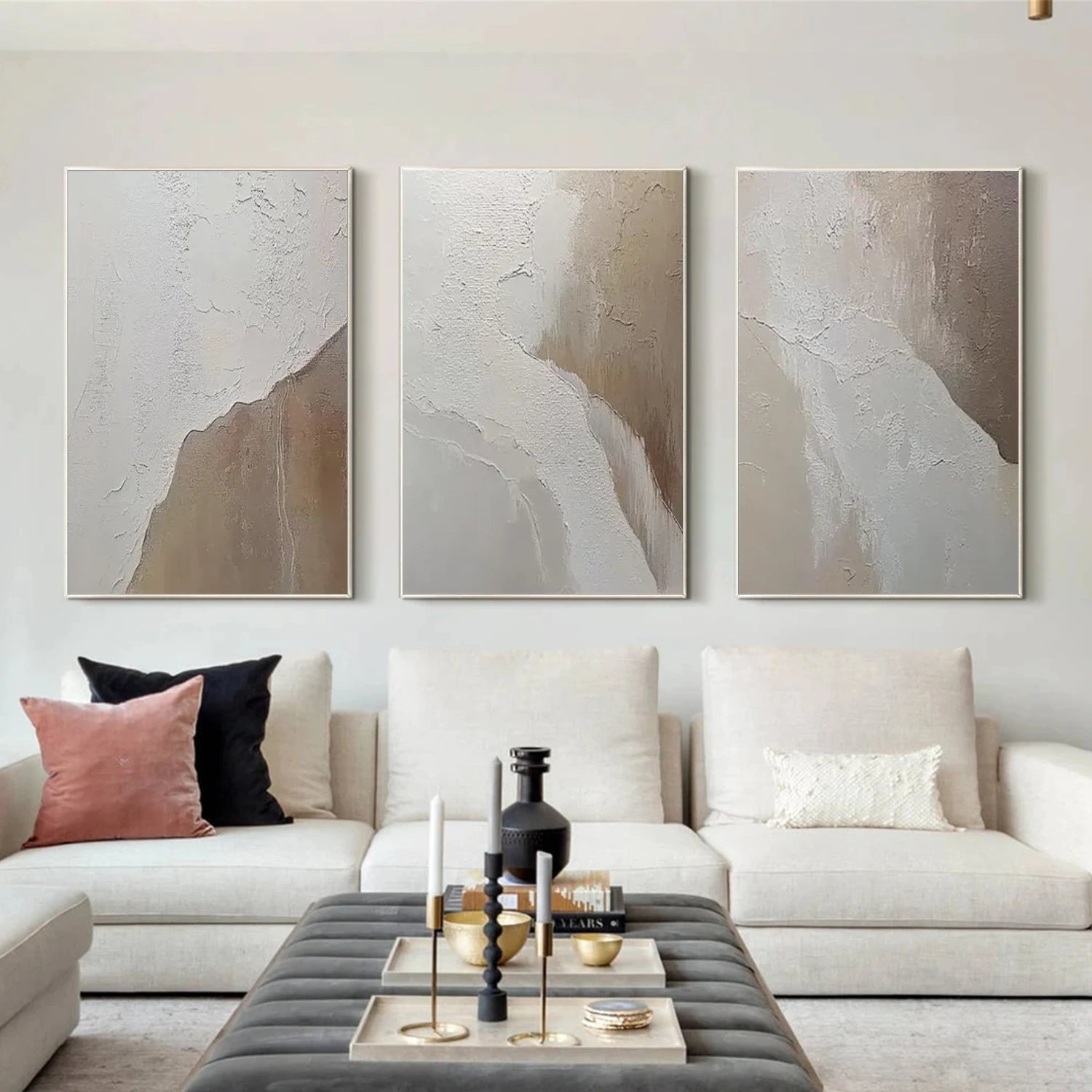 Abstract Canvas Art Set of 3 #WS805