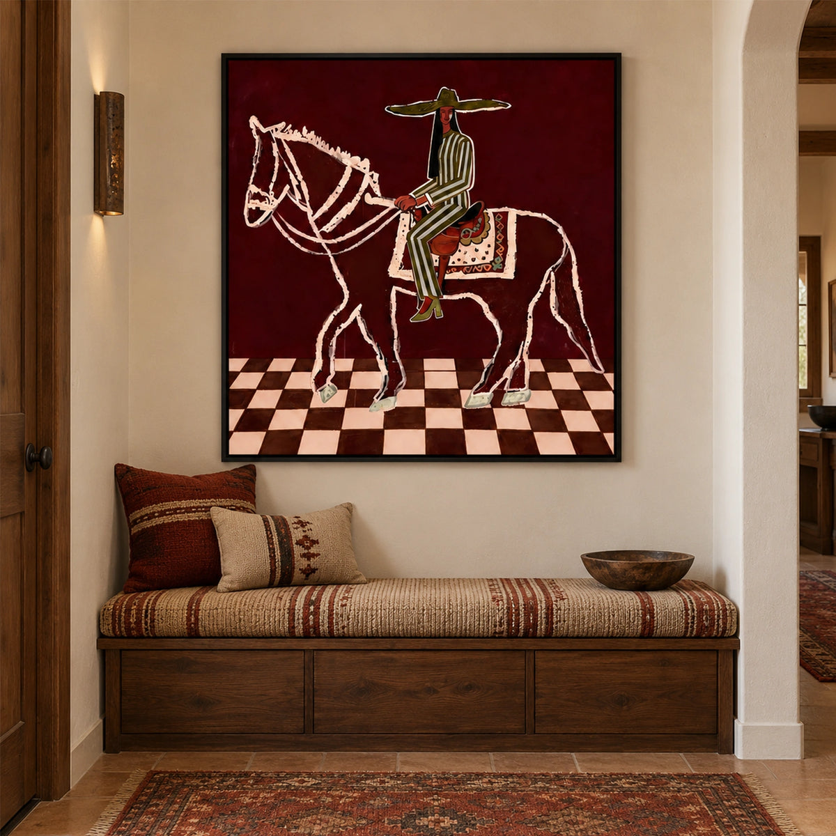 Western Cowboy Art #VA206