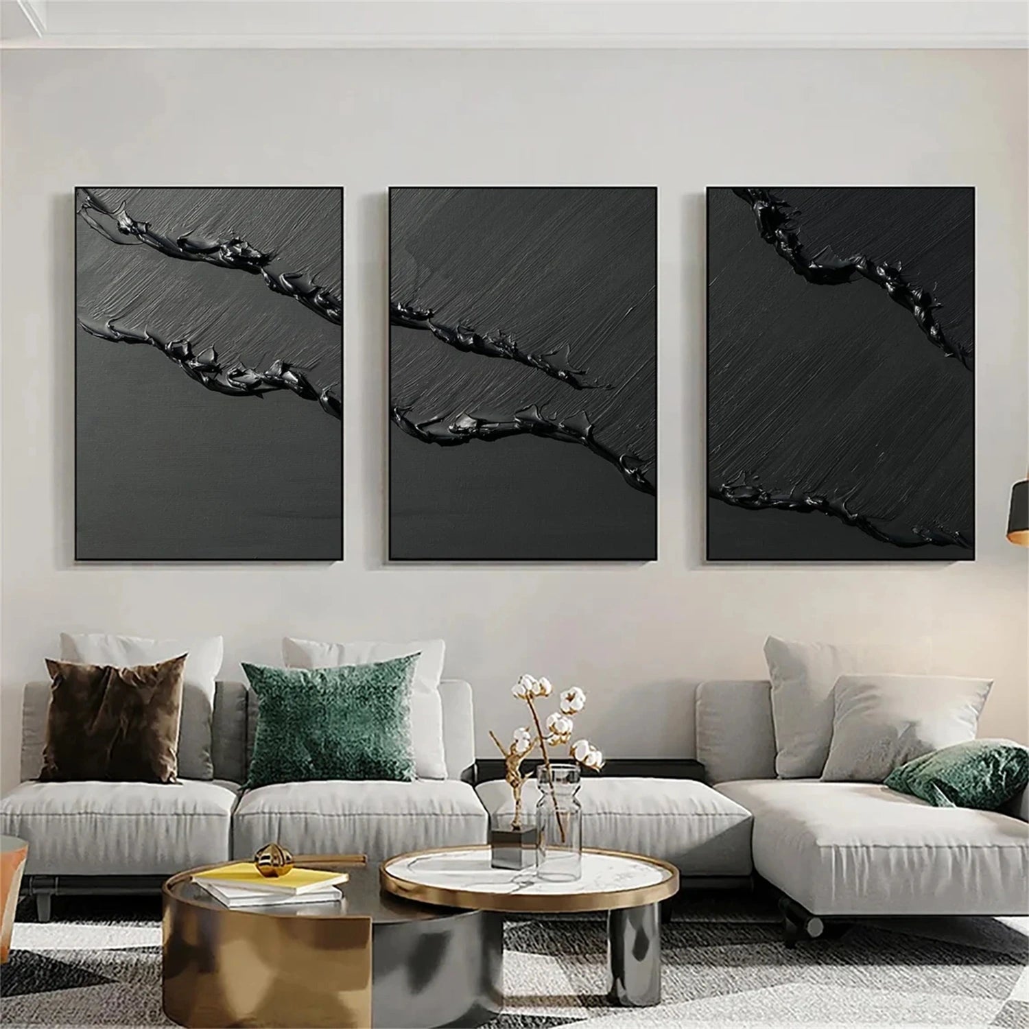 Minimalist Sea & Sky Art  Set of 3#MS078