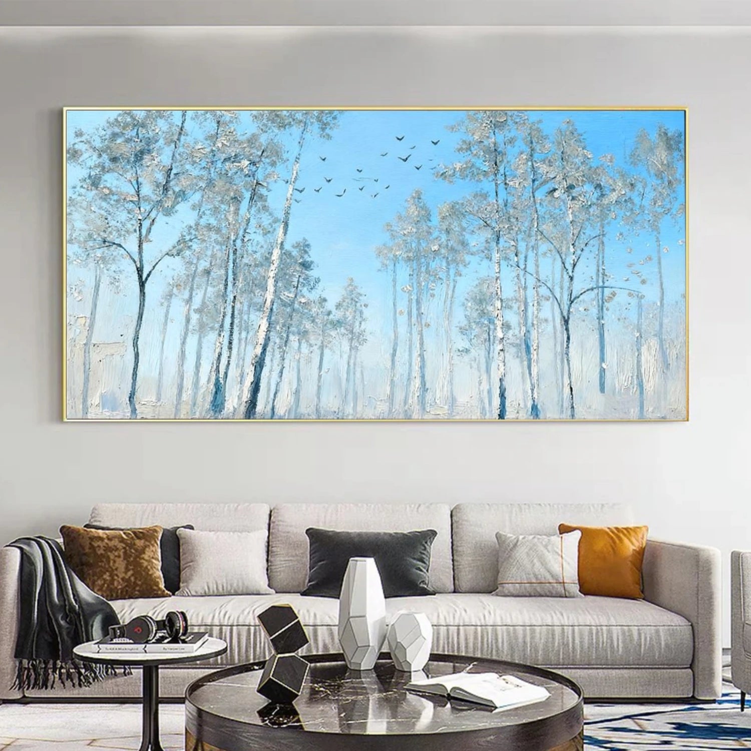 Flower & Tree Abstract Wall Art #ML179