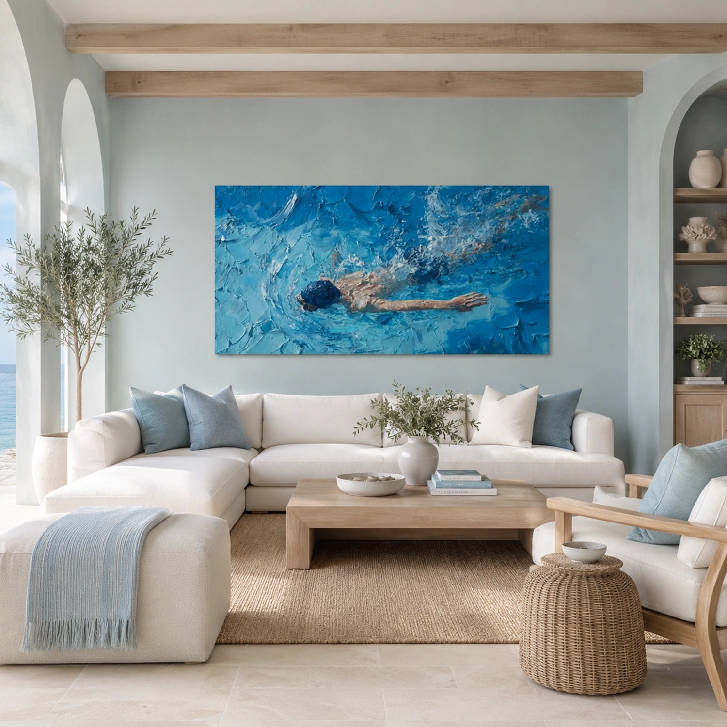 Swimming Sport Wall Art #SA108
