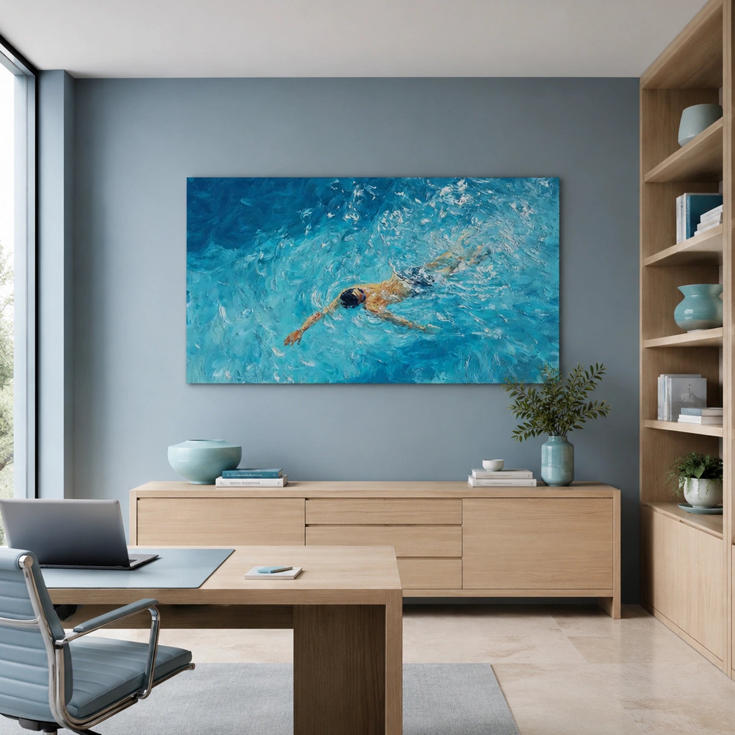 Swimming Sport Wall Art #SA109